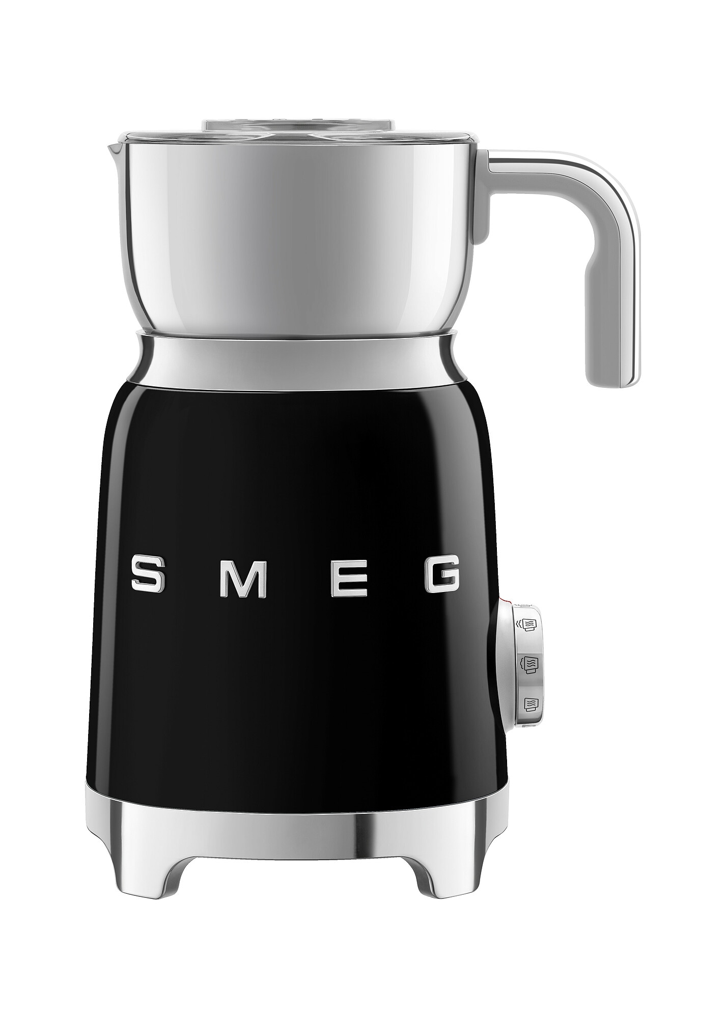 Smeg Schwarz 50'S Retro Style, Milchaufschäumer, - Image 3