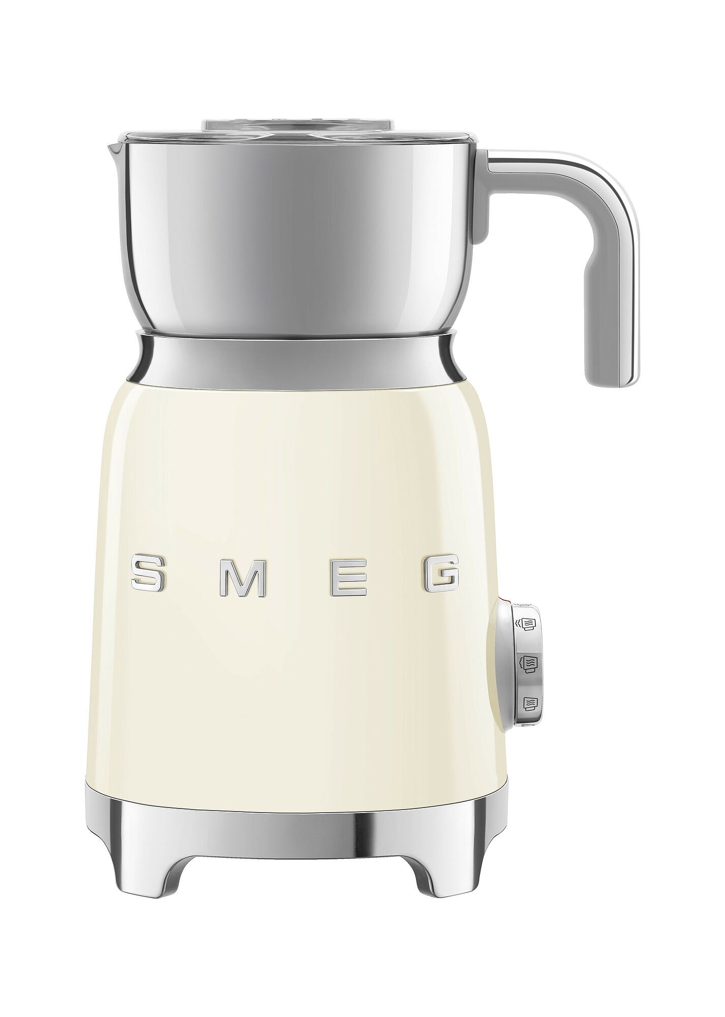 Smeg Mff11creu 50S Style Milchaufschäumer Creme Größe 6