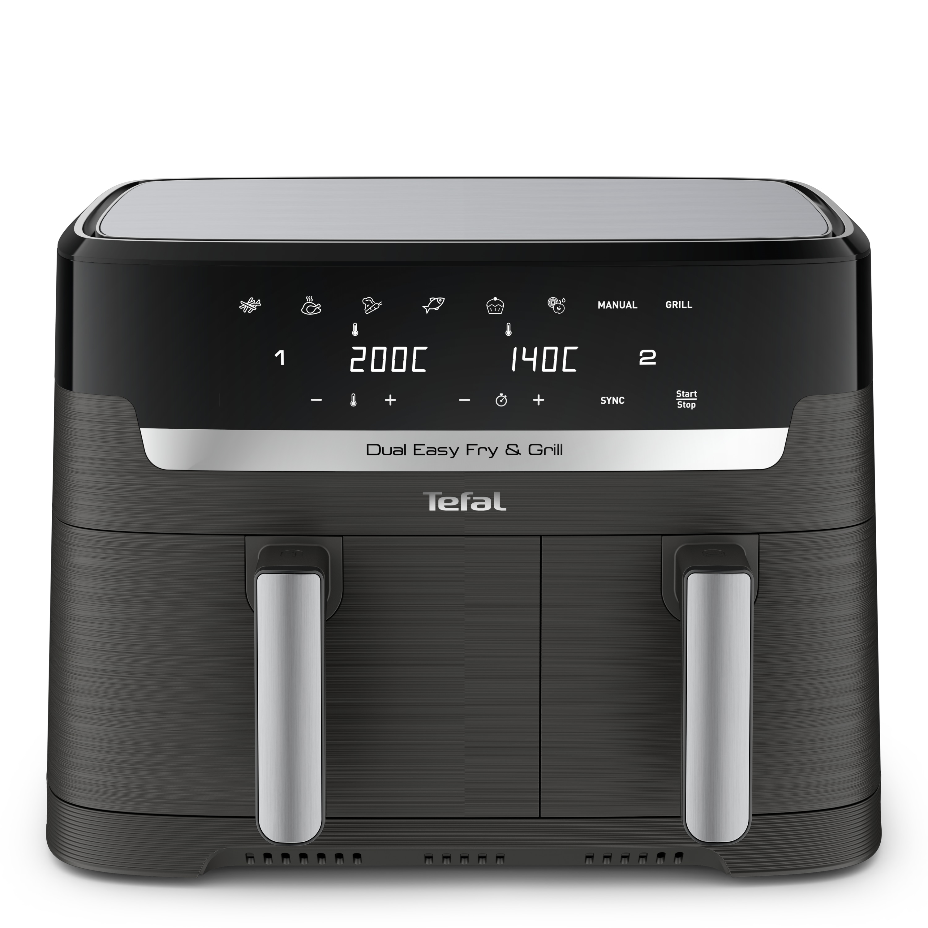 Tefal Dual Easy Fry & Grill 8.3 L Ey905b - Image 2