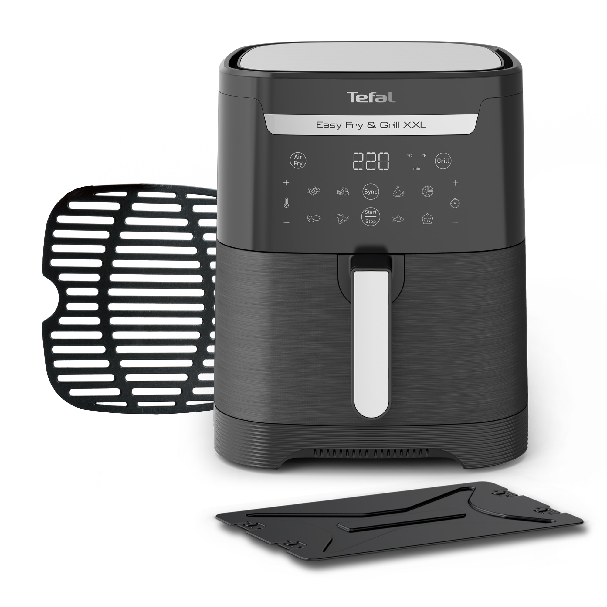 Tefal Schwarz Easy Fry & Grill Xxl Heissluftfritteuse (Ey8018), Fritteuse, - Image 4