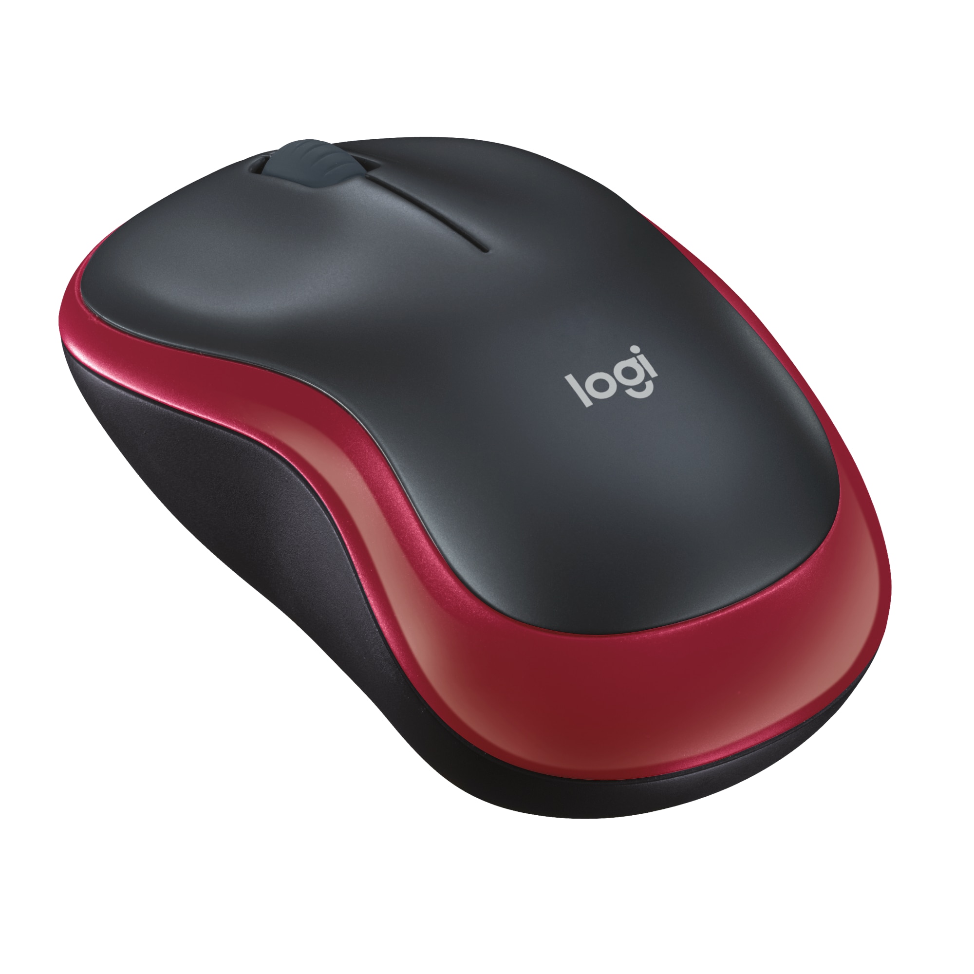 Logitech M185 kabellose optische Maus mit extrem langer Betriebsdauer, Plug&Play, rot-grau - Bild 11