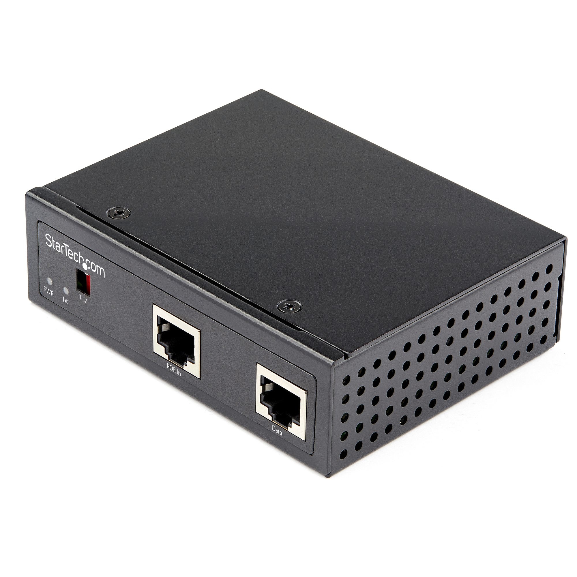 StarTech.com Industrieller Gigabit PoE Splitter 90W, GB-LAN