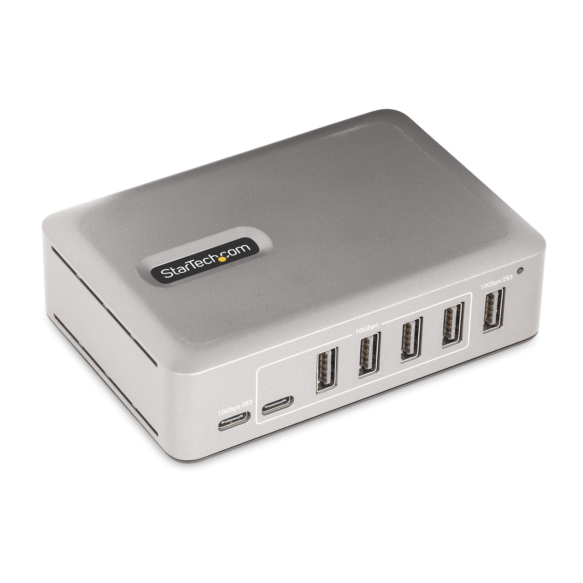 StarTech.com 7-Port USB-C Hub 5x USB-A, 2x USB-C, USB 3.1 / 3.2 Gen 2, mit 65 W Netzteil