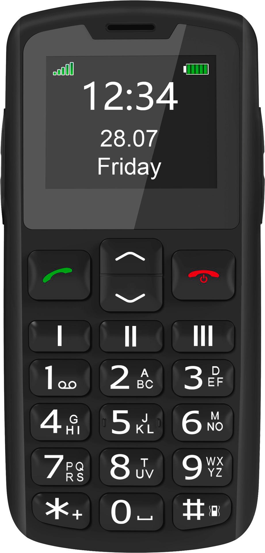 Beafon Bea-fon Silver Line SL230 - black - feature phone - GSM - Image 4