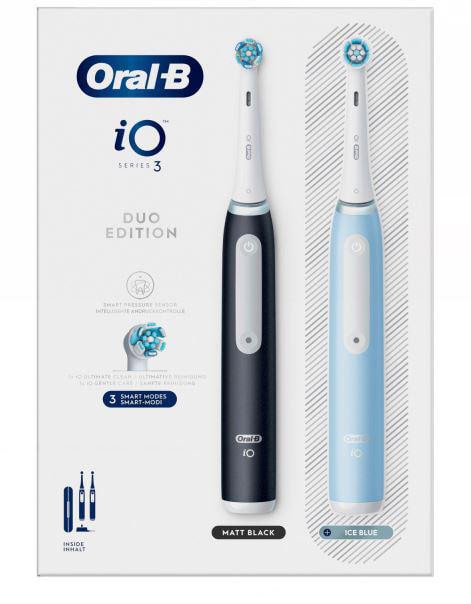 Oral-B Elektrische Zahnbürste Mit 2. Handstück Io Series 3N Matt Black/Ice Blue - Bild 7
