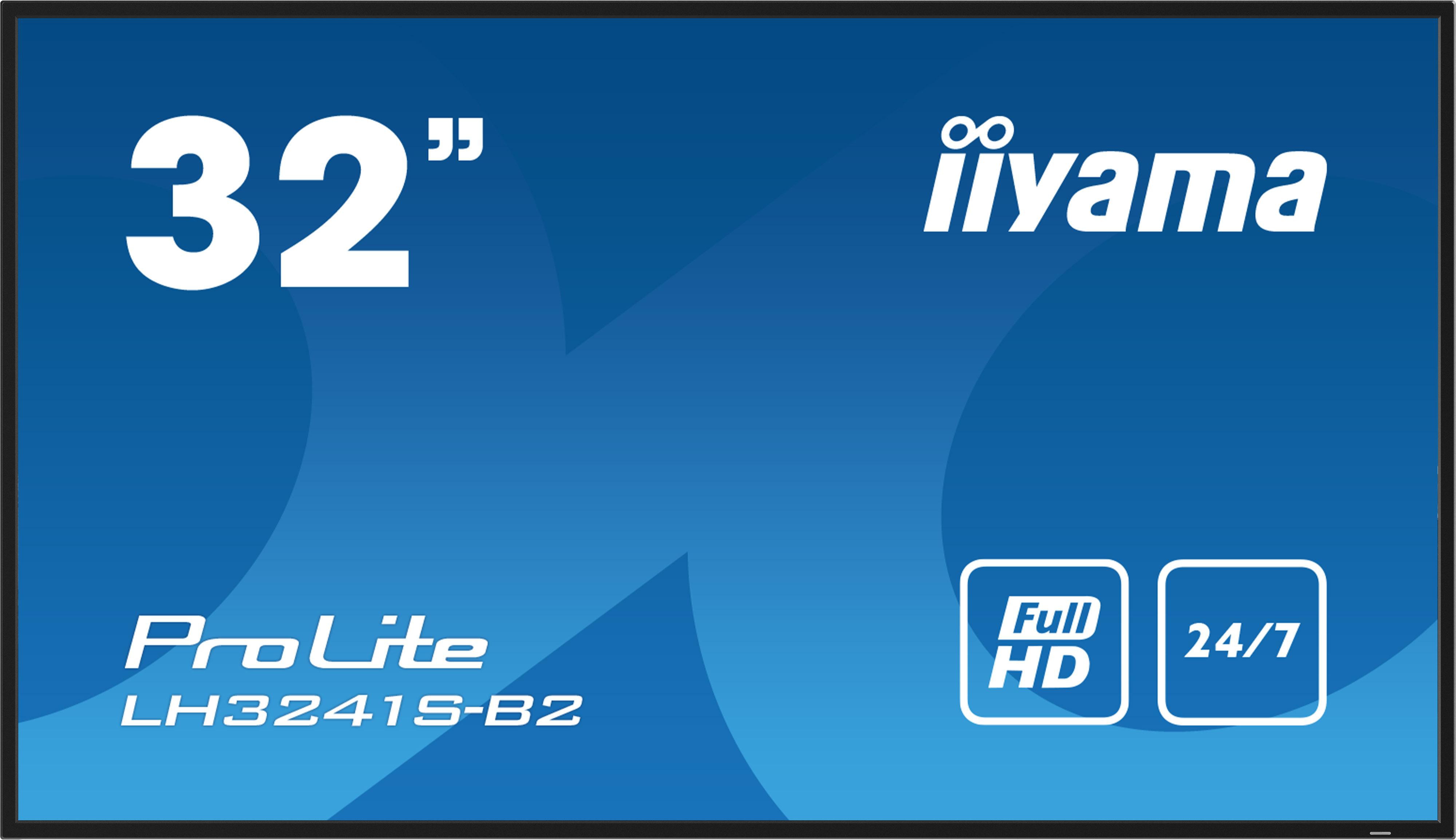 iiyama ProLite LH3241S-B2 (1920 x 1080 Pixel, 31.50"), Digital Signage, Schwarz - Bild 4