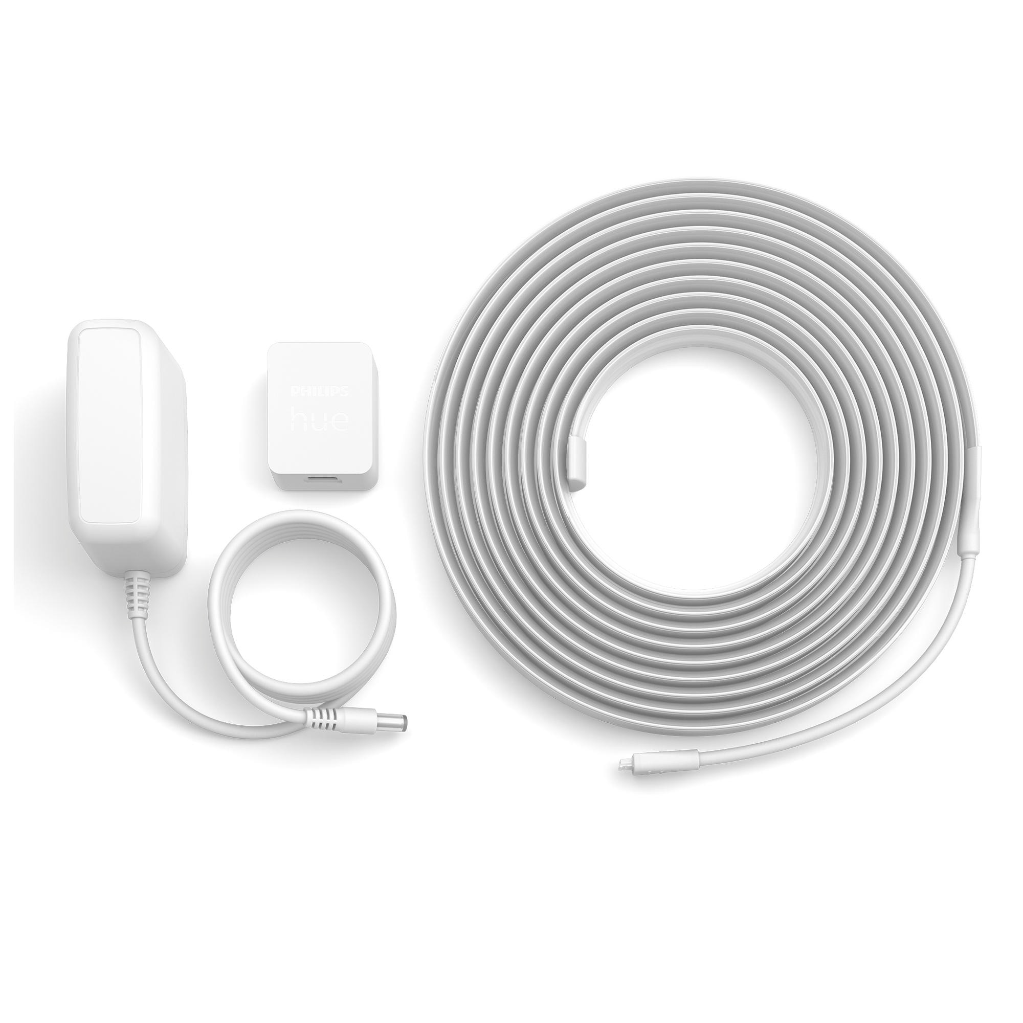 Philips Hue Lightstrip Solo 5m LED Streifen Basis Set RGBWW Bluetooth Netzteil N - Bild 4