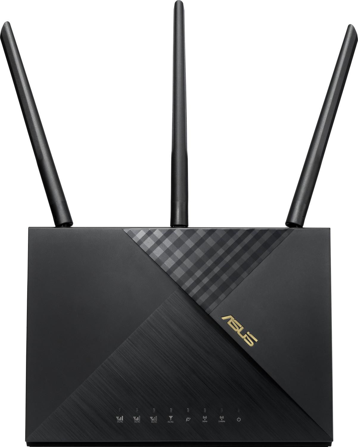 Asus 4G-Ax56 Ax1800 Lte W-Lan Router, Dual-Band, Wifi 6, Lte (Cat. 6 Bis Zu 300 Mbits), Lan Schwarz 90Ig06g0-Mo3110 - Image 3