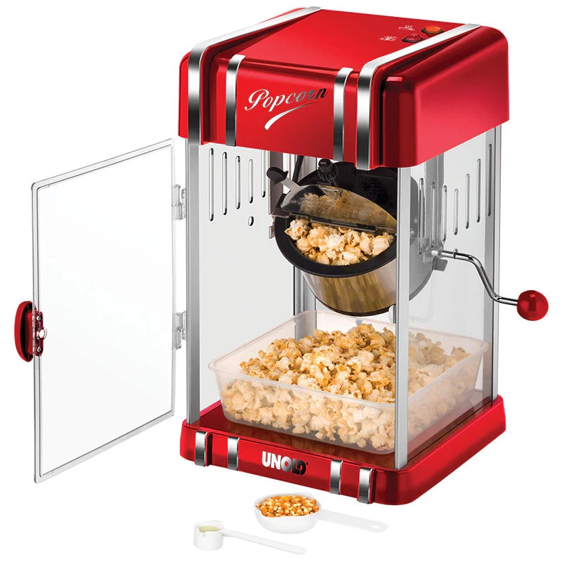 Unold AG Unold 48535 Popcornmaker Retro rot