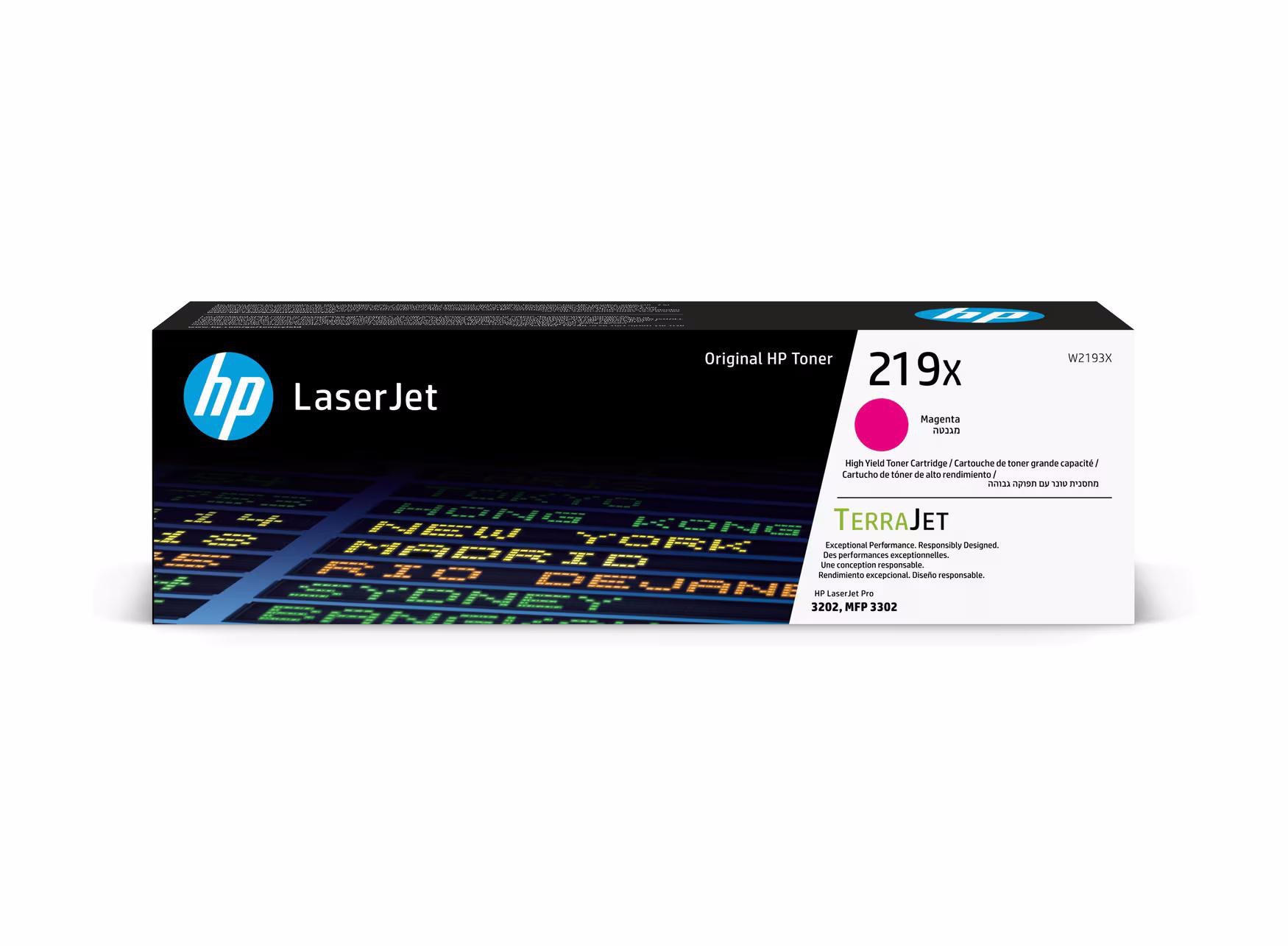 HP 219X / W2193X Original LaserJet Toner Magenta für ca. 2.500 Seiten Image