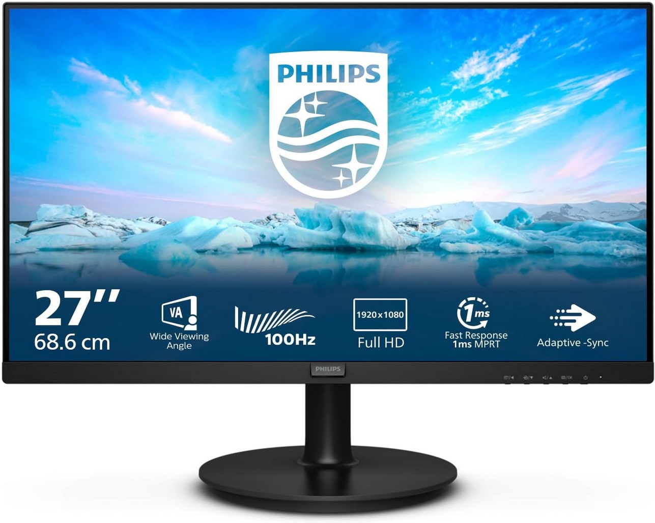 Image of Philips V-Line 271V8LAB 27 Zoll Full HD VA LED 16:9 100 Hz Office Monitor