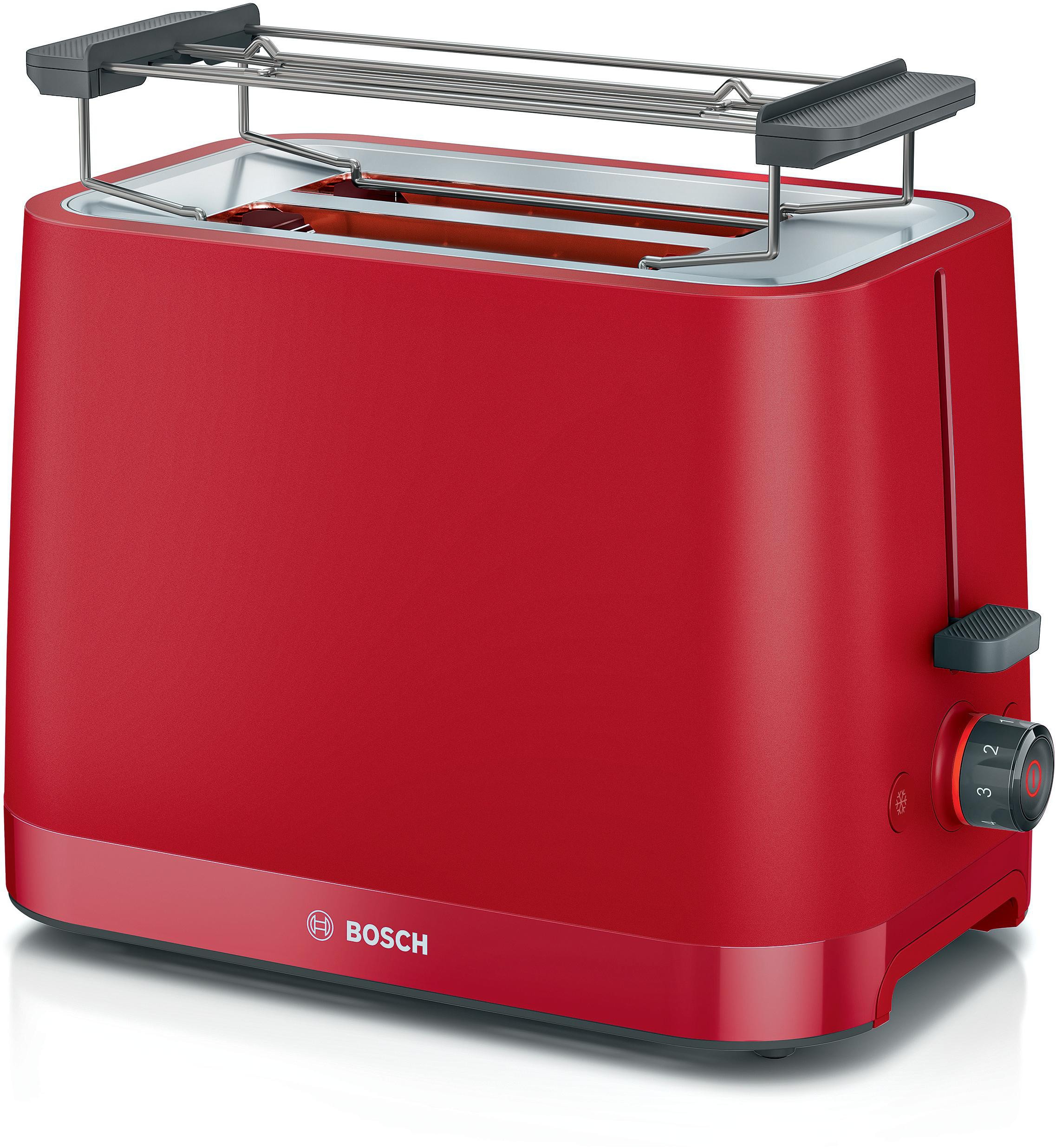Bosch TAT3M124 Toaster Kompakt MyMoment rot