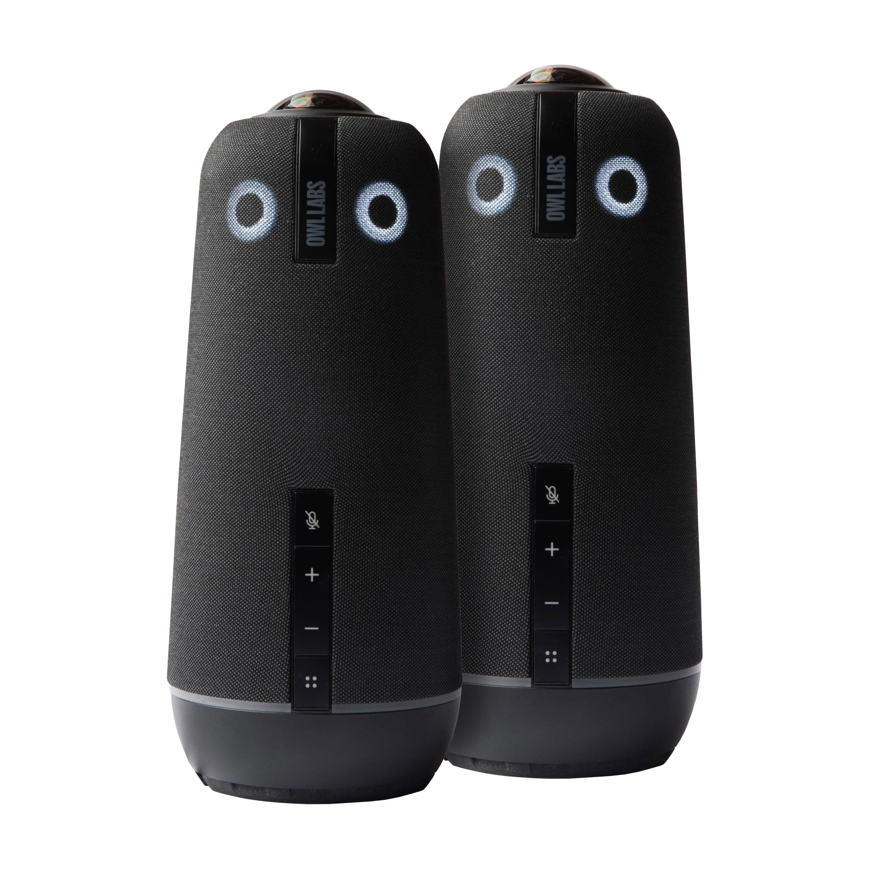 2x OWL LABS Meeting Owl 4+ (Business-Bundle) mit neuer KI-gestützter Software & 4K Ultra HD-Videoauflösung