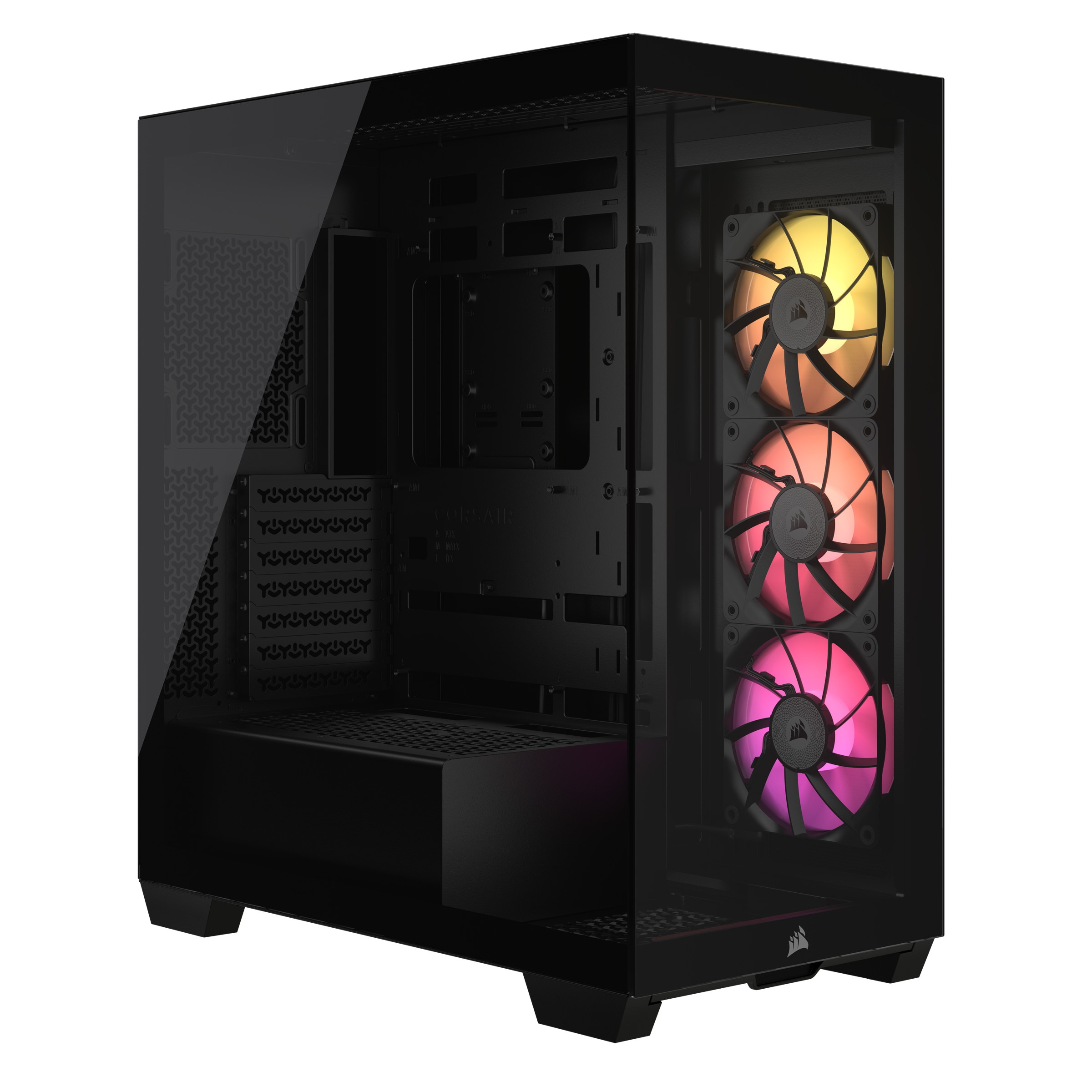 Corsair iCUE Link 3500X RGB (ATX, mATX, Mini-ITX), PC Gehäuse, Schwarz, Mehrfarbig - Image 5