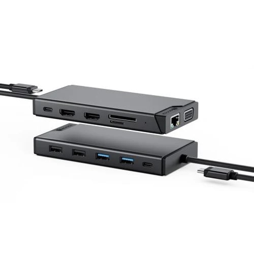 Alogic Mv2 12-In-1 Usb-C Dual Display Dp Alt Mode Dockingstation Ducdmv2 - Image 3