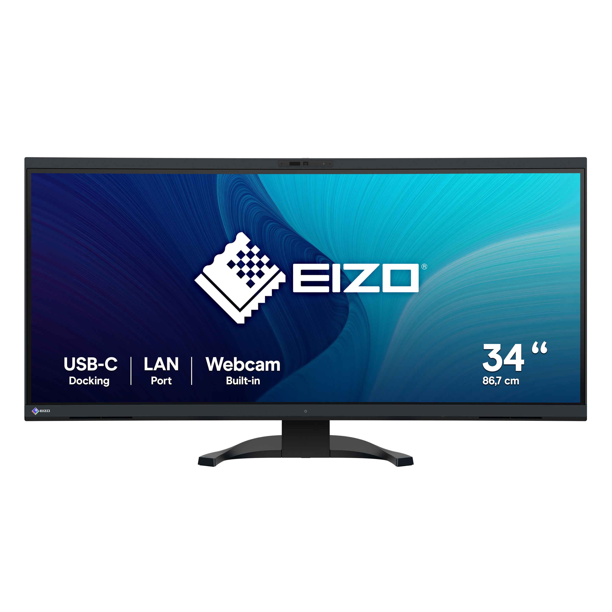 Eizo Flexscan 34.1 Zoll Uwqhd Curved Ips Led 21:9 60 Hz Monitor Schwarz Ev3450xc-Bk - Bild 6