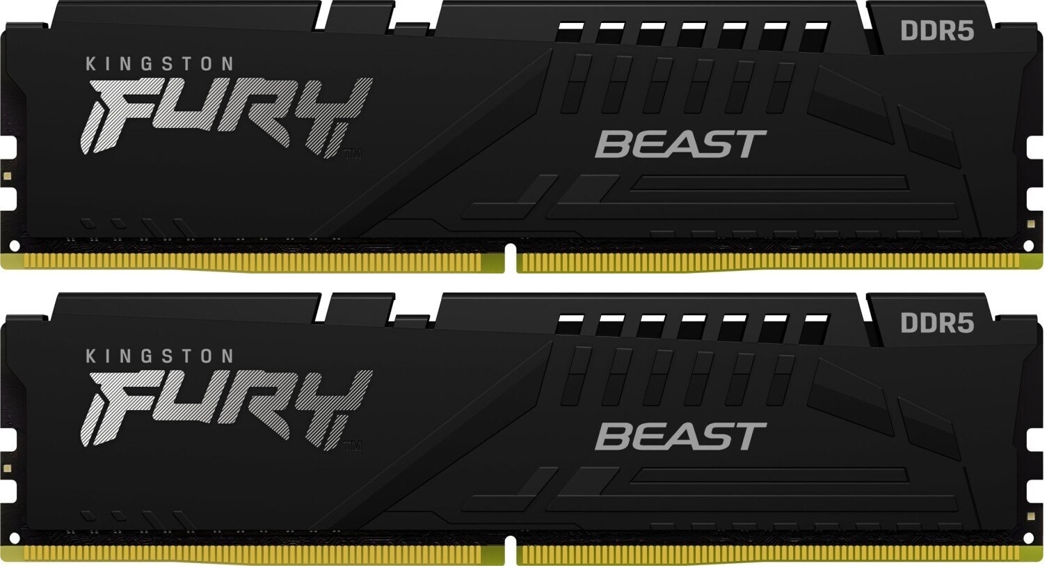 32GB (2x16GB) KINGSTON FURY Beast DDR5-6000 CL30 RAM Gaming Arbeitsspeicher KF560C30BBEK2-32