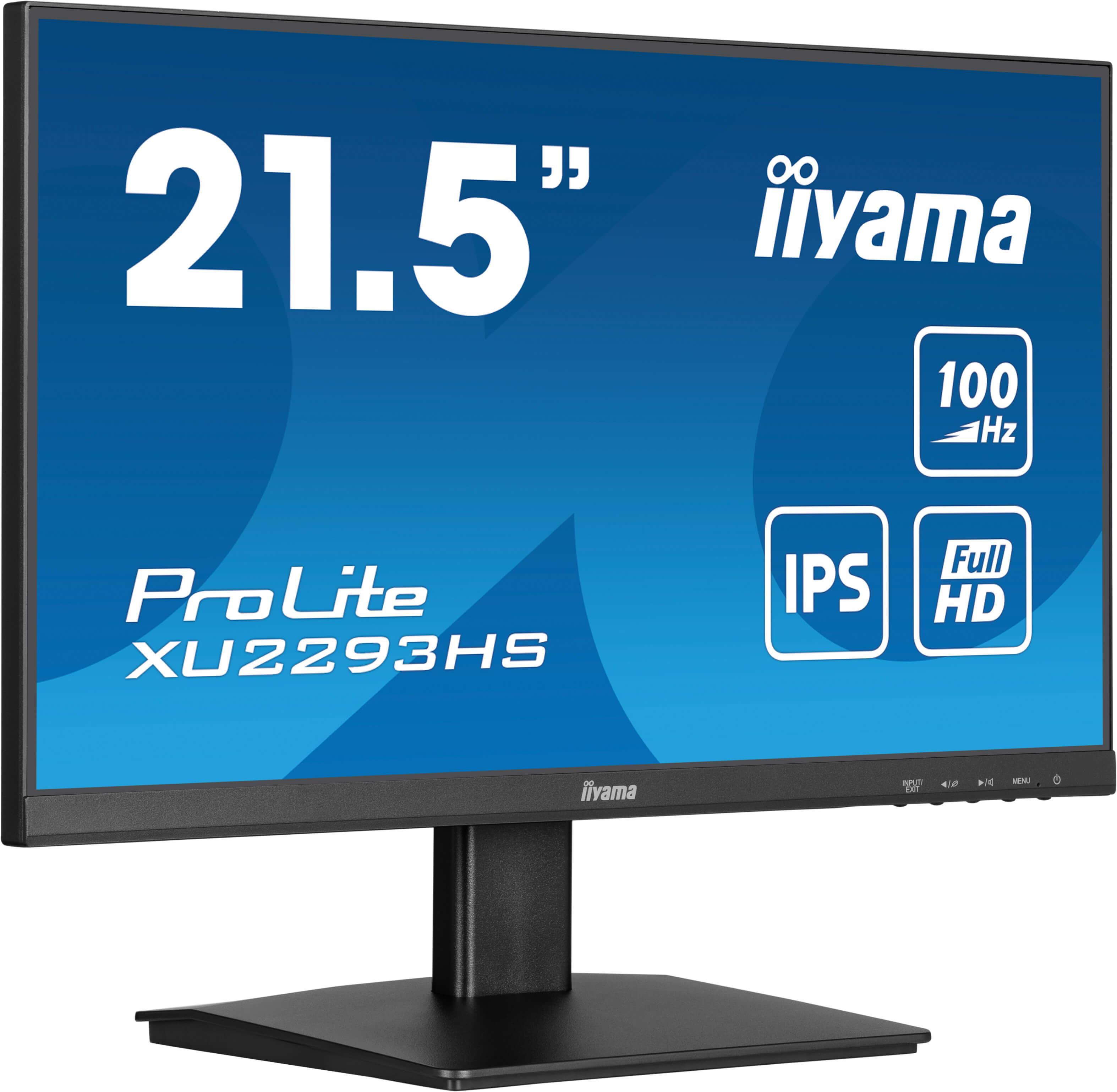 Image of 22" iiyama ProLite XU2293HS-B6 - 1920x1080 (FHD) - 100Hz - IPS