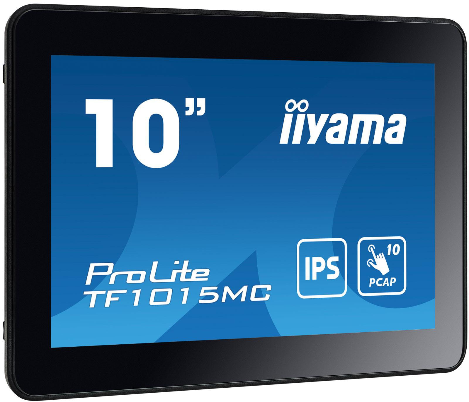 Iiyama Prolite Tf1015mc-B3 Zoll Wxga Ips Led 16:10 60 Hz Multi Touch Monitor Größe 10.1 Schwarz