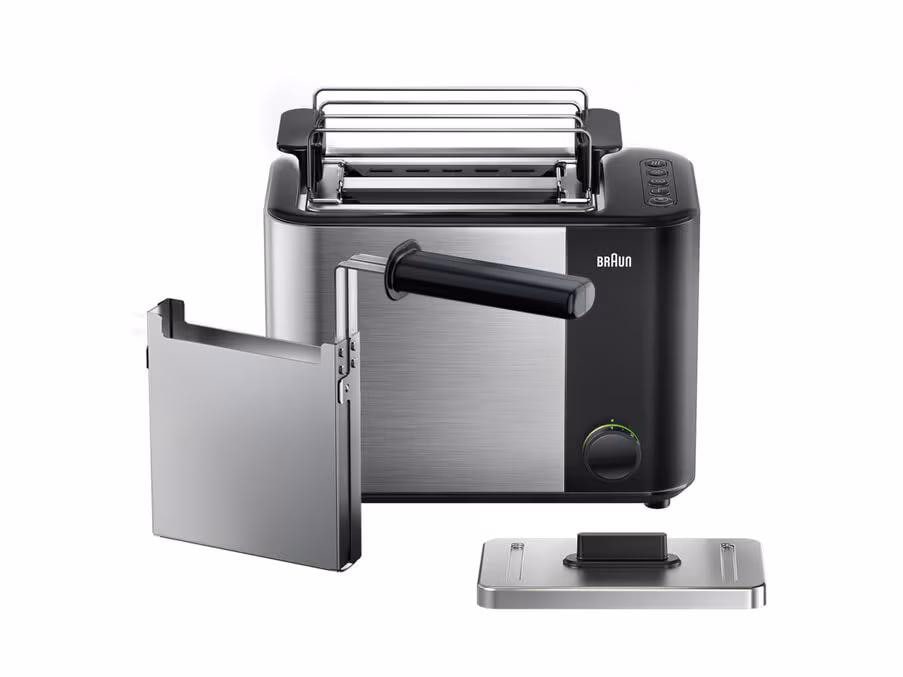 Ht 5015 Bk Toaster / Edelstahl Braun/Schwarz 0X23010021 - Image 4