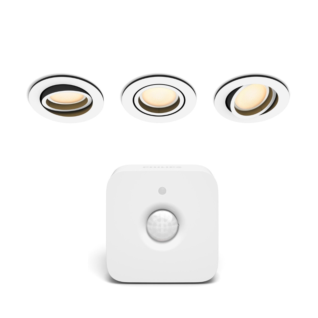 Philips Hue White Ambiance Einbauspot Milliskin (3Er-Pack) - Image 7