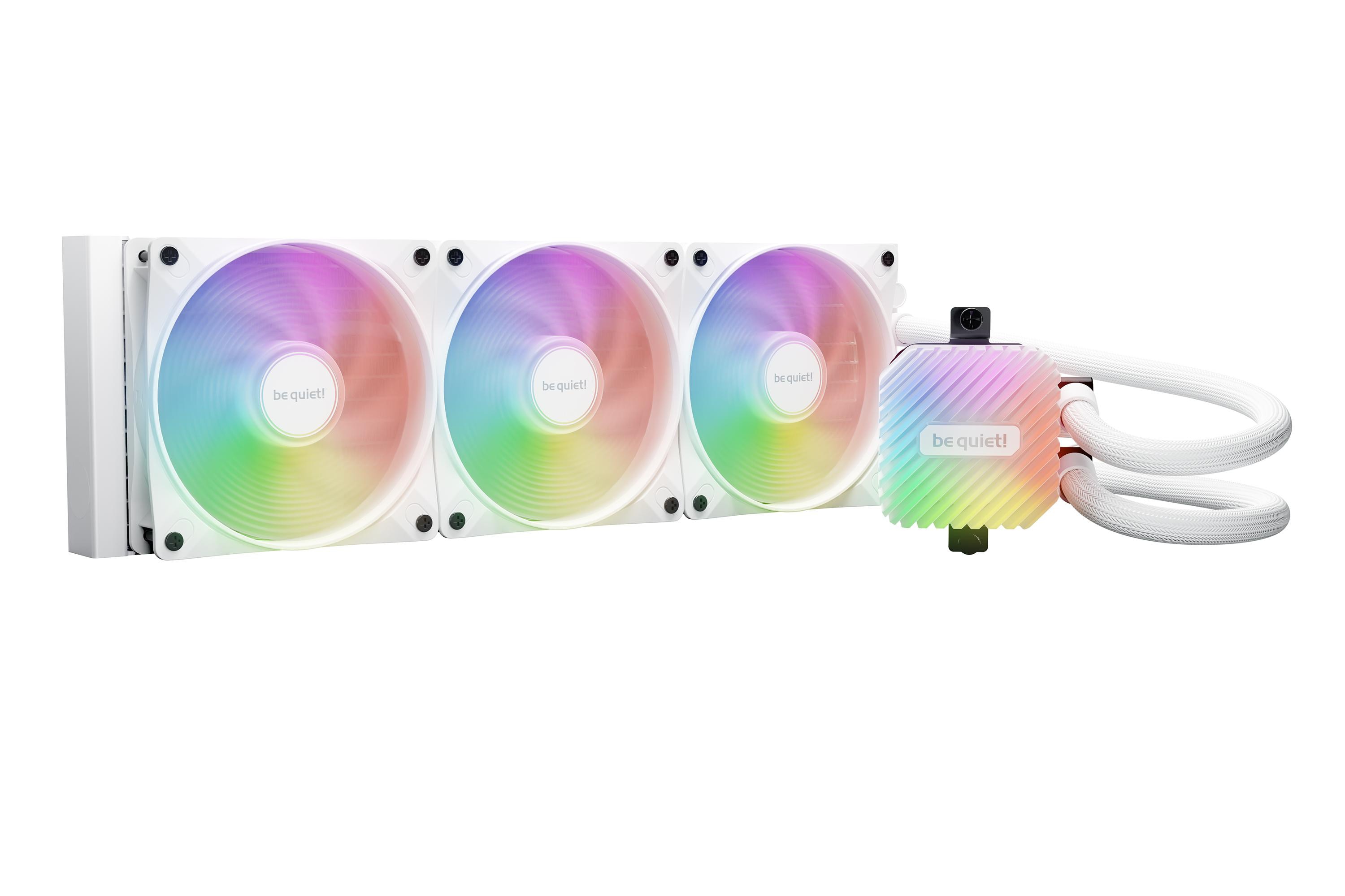 Be Quiet! Light Loop 360 Mm White Wasserkühlung Für Intel/Amd Prozessoren Größe 3