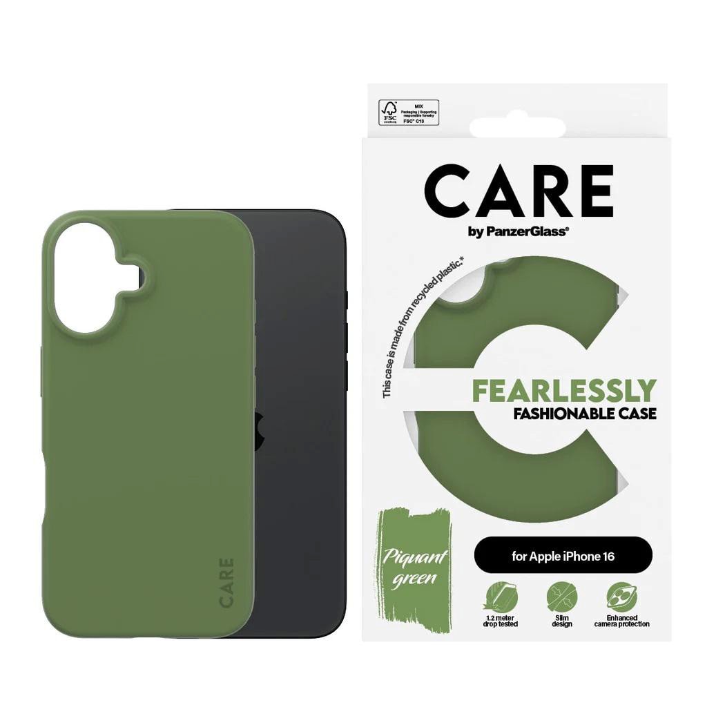 Panzerglass Care By Panzerglass® Fashionable Case Iphone Größe 16 Grün