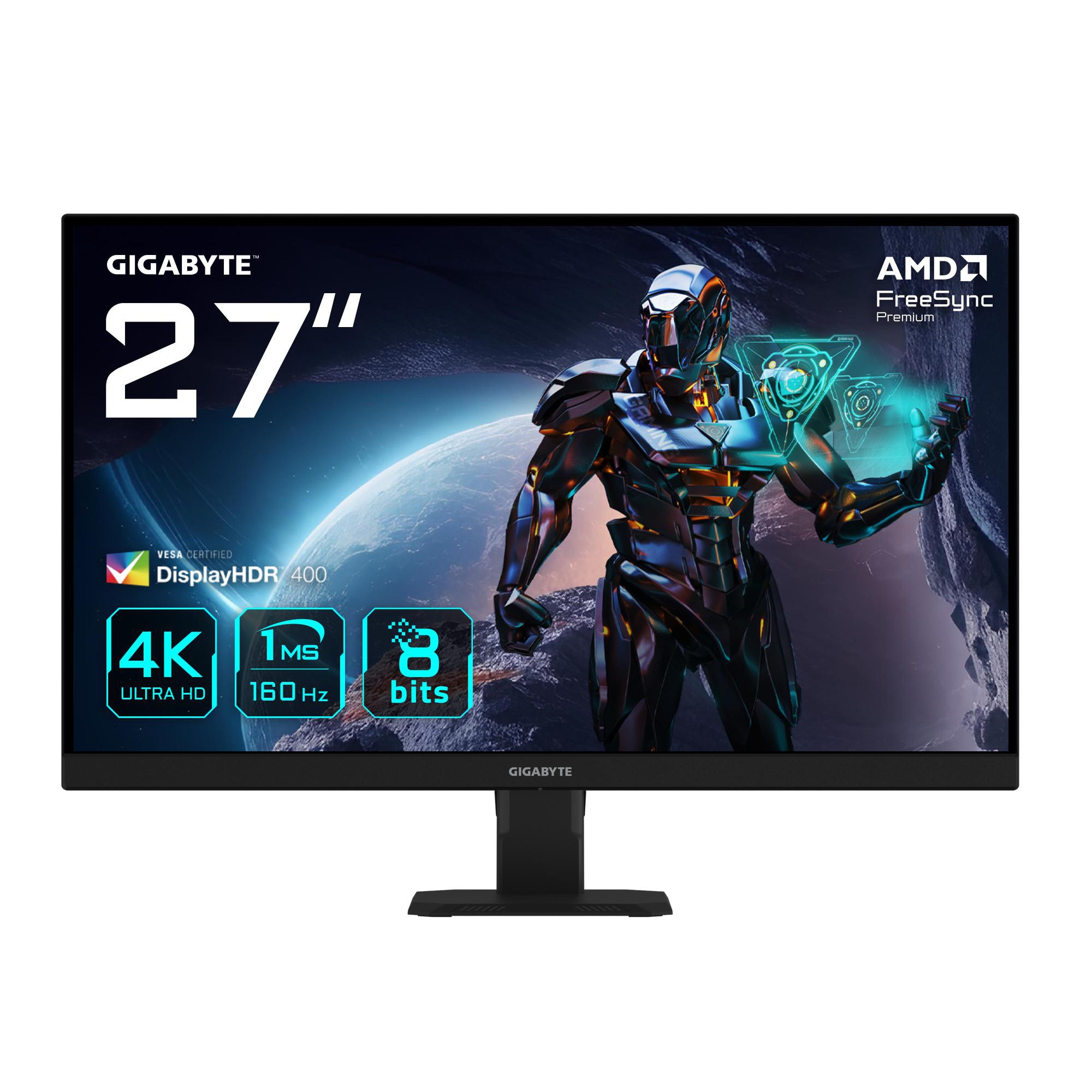 Gigabyte Gs27u Zoll 4K (Uhd) Ips Gaming Monitor 160Hz 16:9 Dp/Hdmi Größe 27 Schwarz - Bild 5