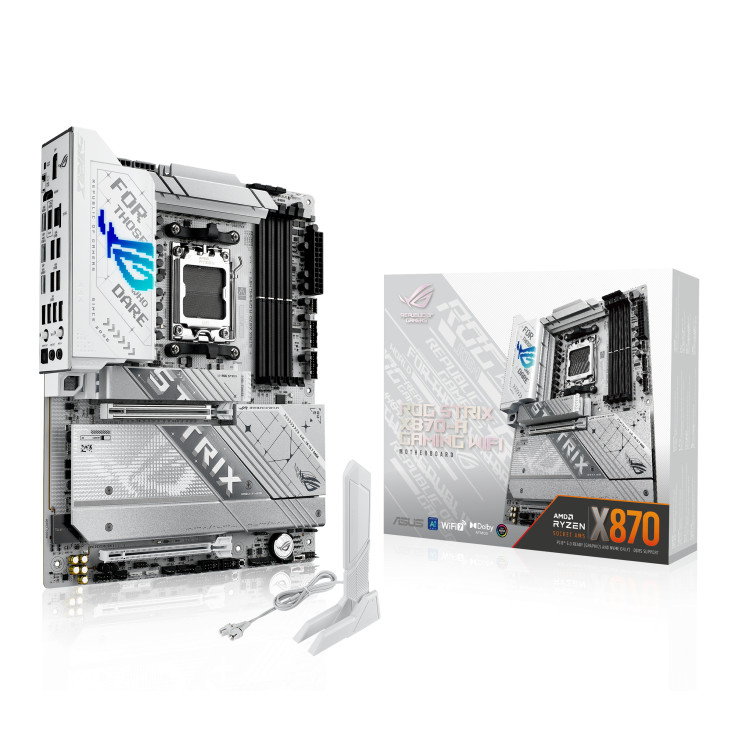 Asus Rog Strix X870-A Gaming Wifi Atx Mainboard Am5 Hdmi/Dp/Usb4 Größe 7