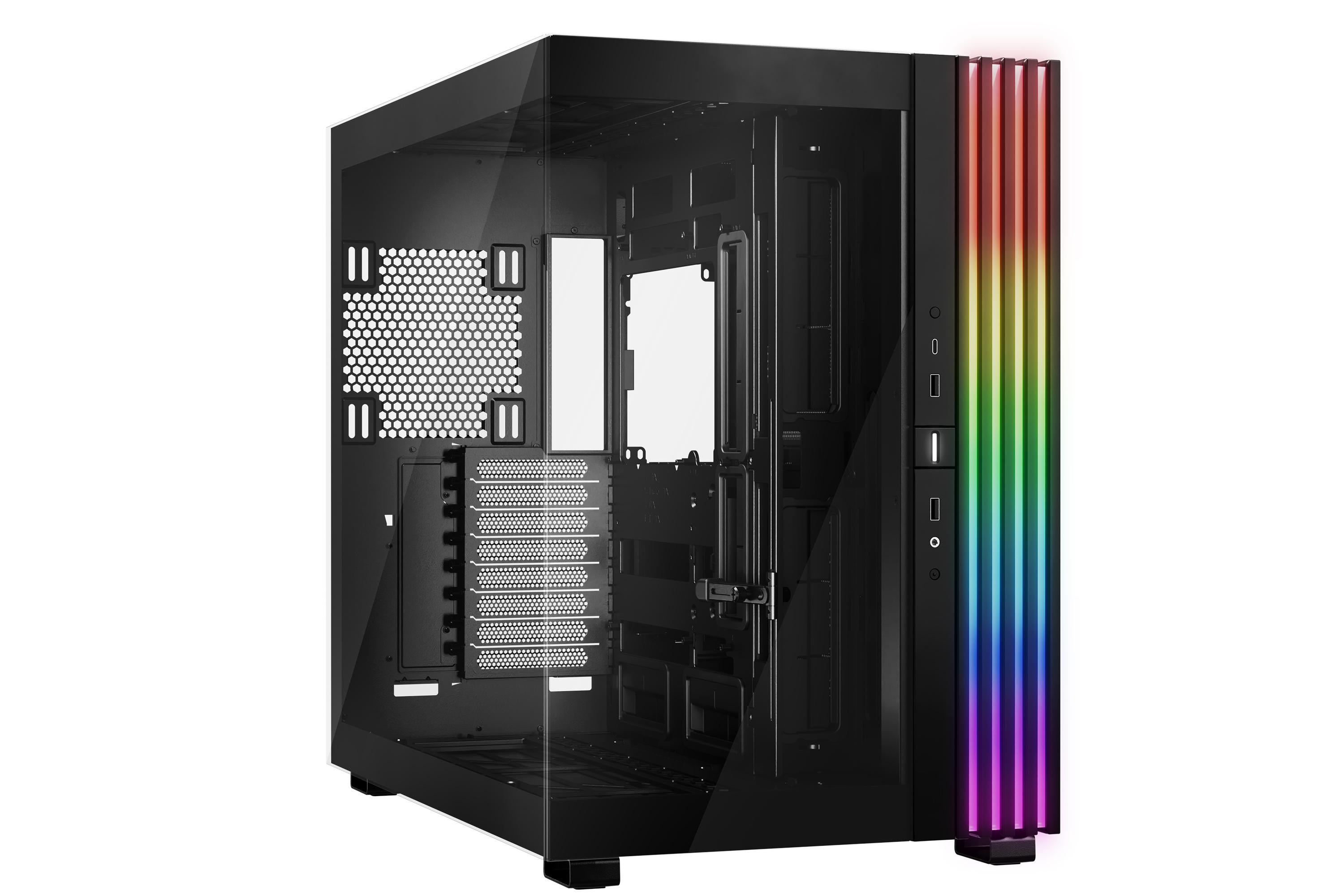 Be-Quiet Schwarz Ruhig Sein! Light Base 900 Dx Argb Full Tower E-Atx Doppelt Gehärtetes Glas Usb-C - Bild 3