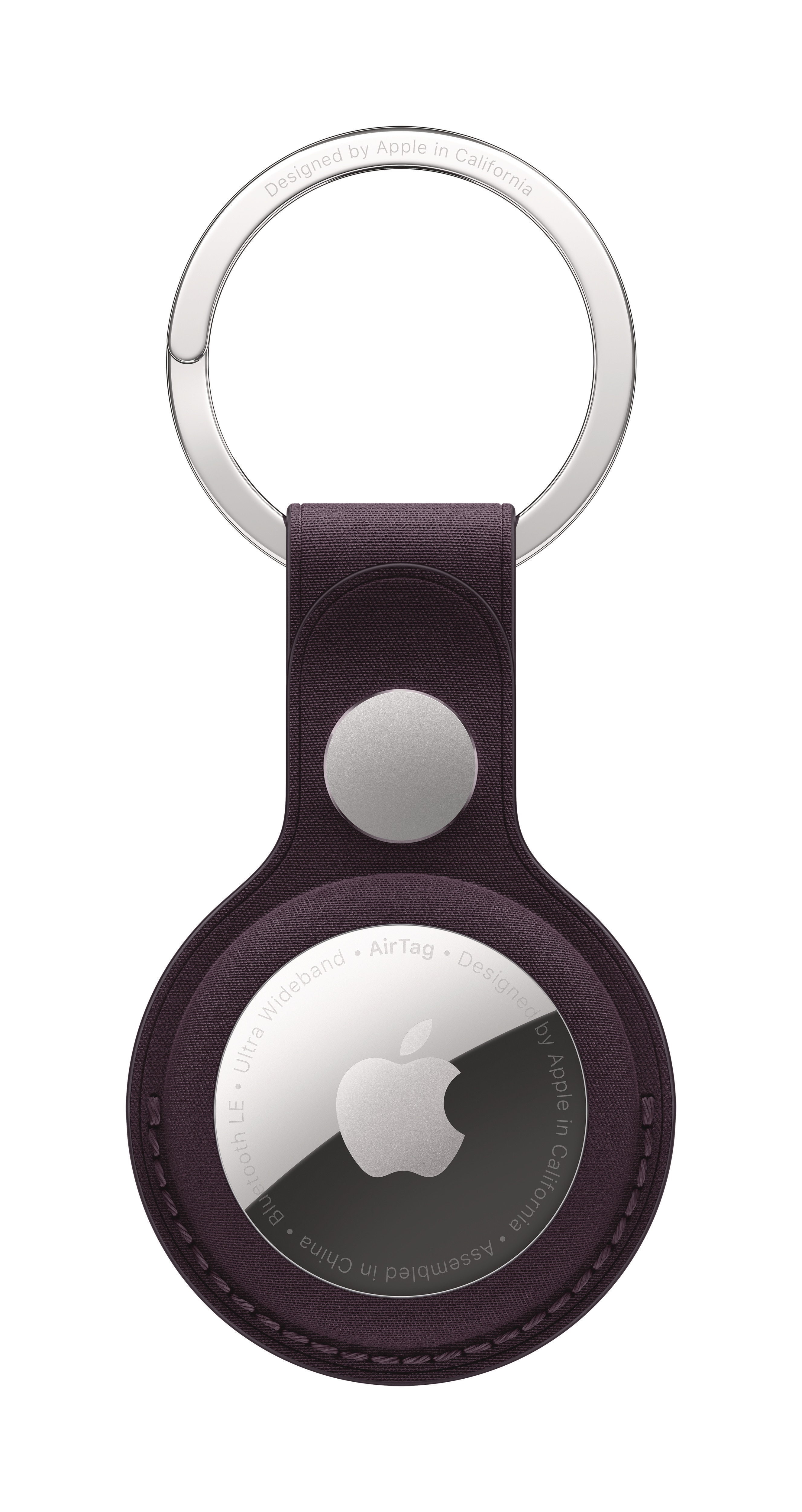 Apple AirTag FineWoven Key Ring Brombeere