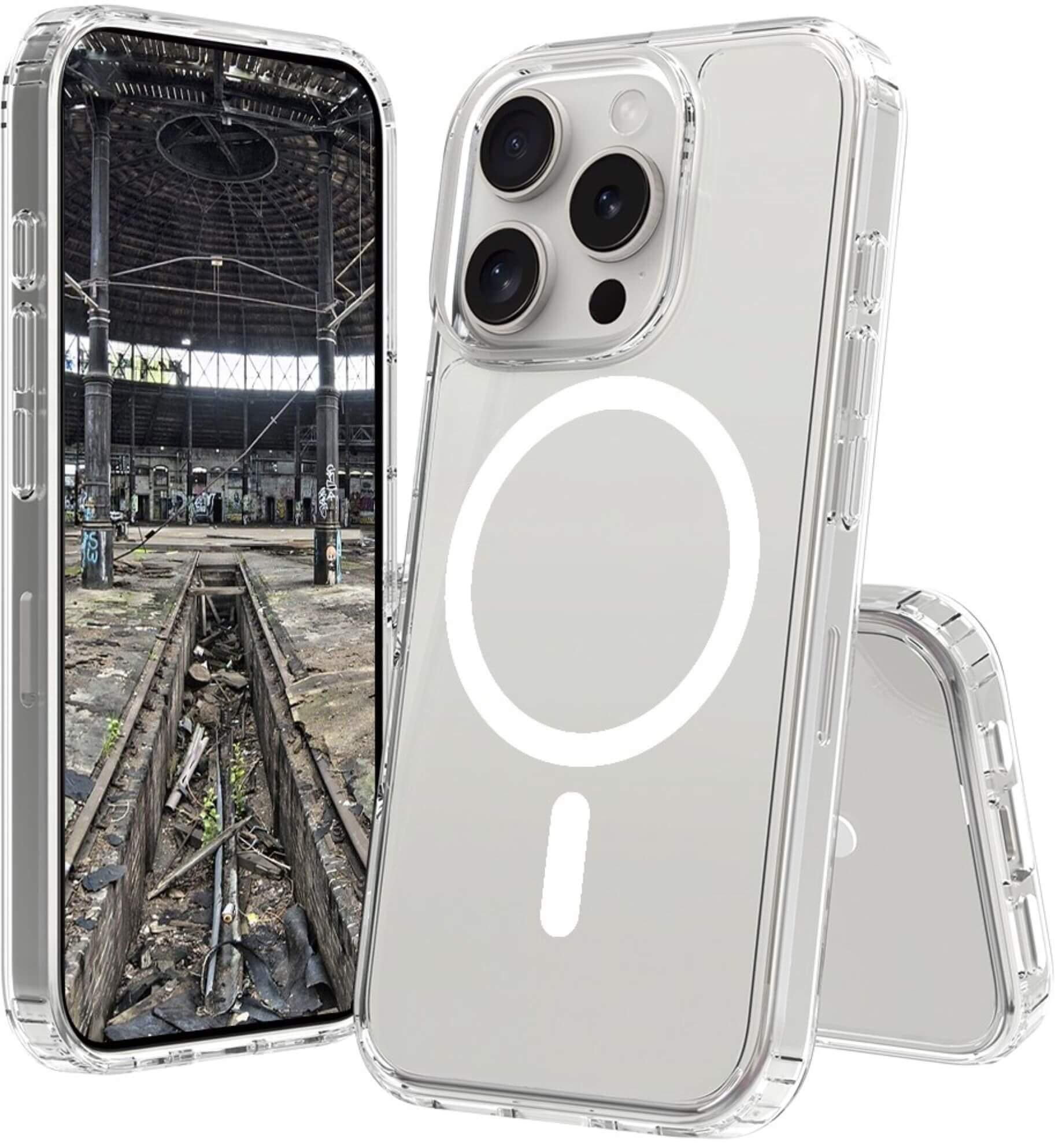 Jt Berlin Backcase Pankow Clear Magsafe Apple Iphone Pro Max Größe 16 Transparent