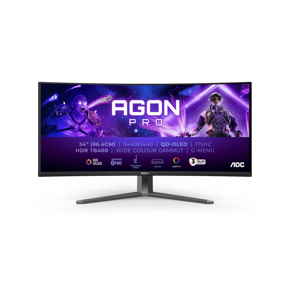 Joom Super Merchant Monitor Aoc 34 Ag346ucd Qd-Oled Wqhd 175Hz 2Xhdmi Dp 4Xusb Lautsprecher - Bild 6