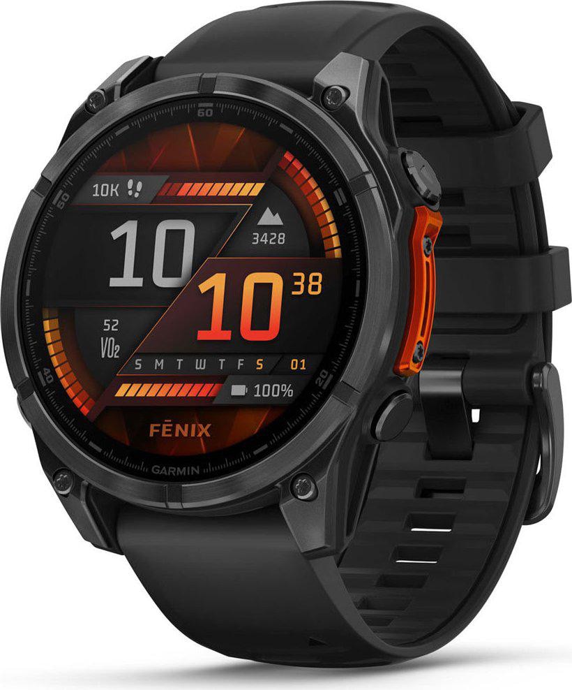 Garmin Fenix 8 - 51 mm AMOLED Schwarz/ Schiefergrau
