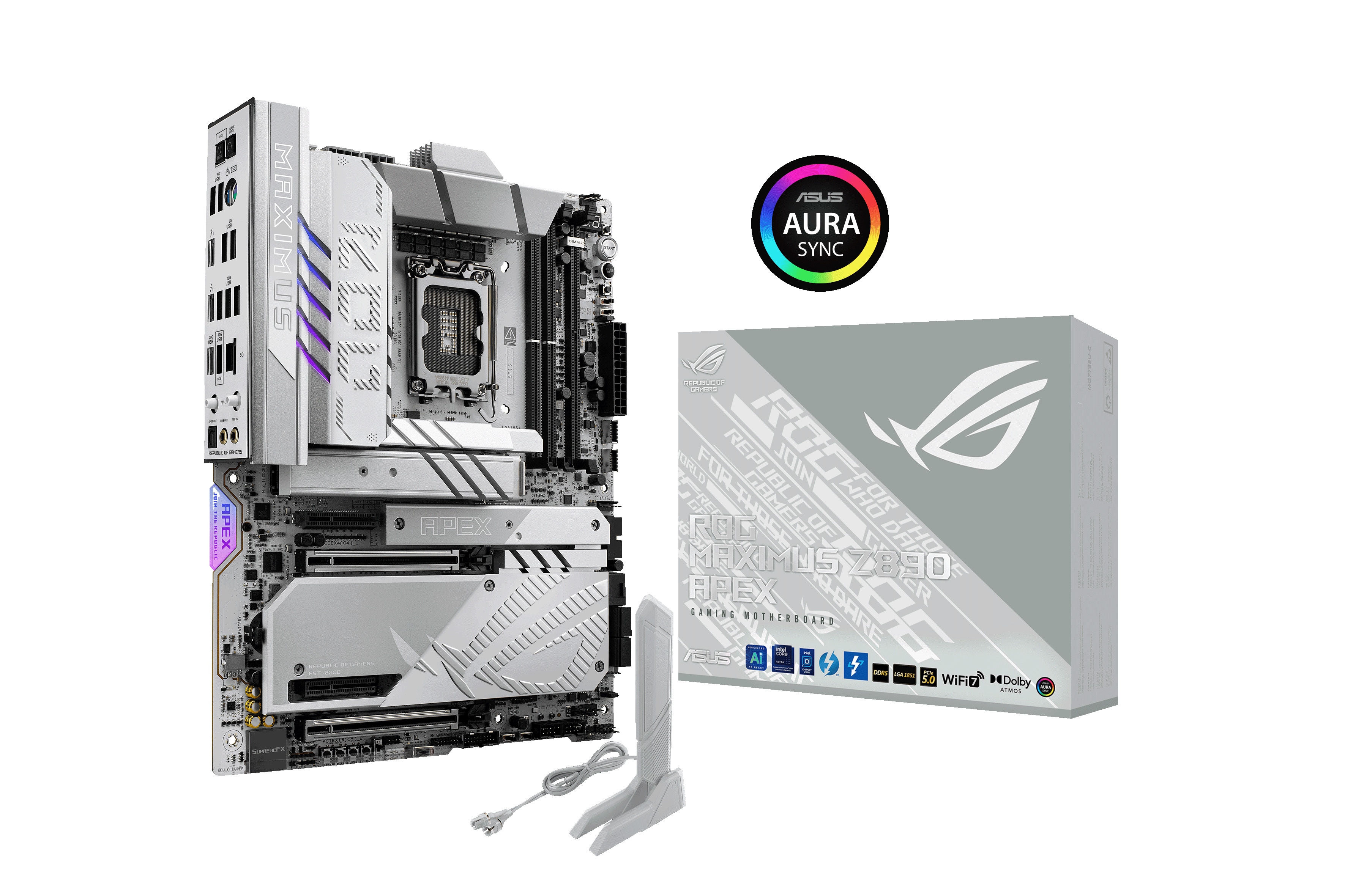 ASUS ROG MAXIMUS Z890 APEX Mainboard - Intel Z890 - Intel LGA1851 - DDR5 RAM - ATX - Image 6
