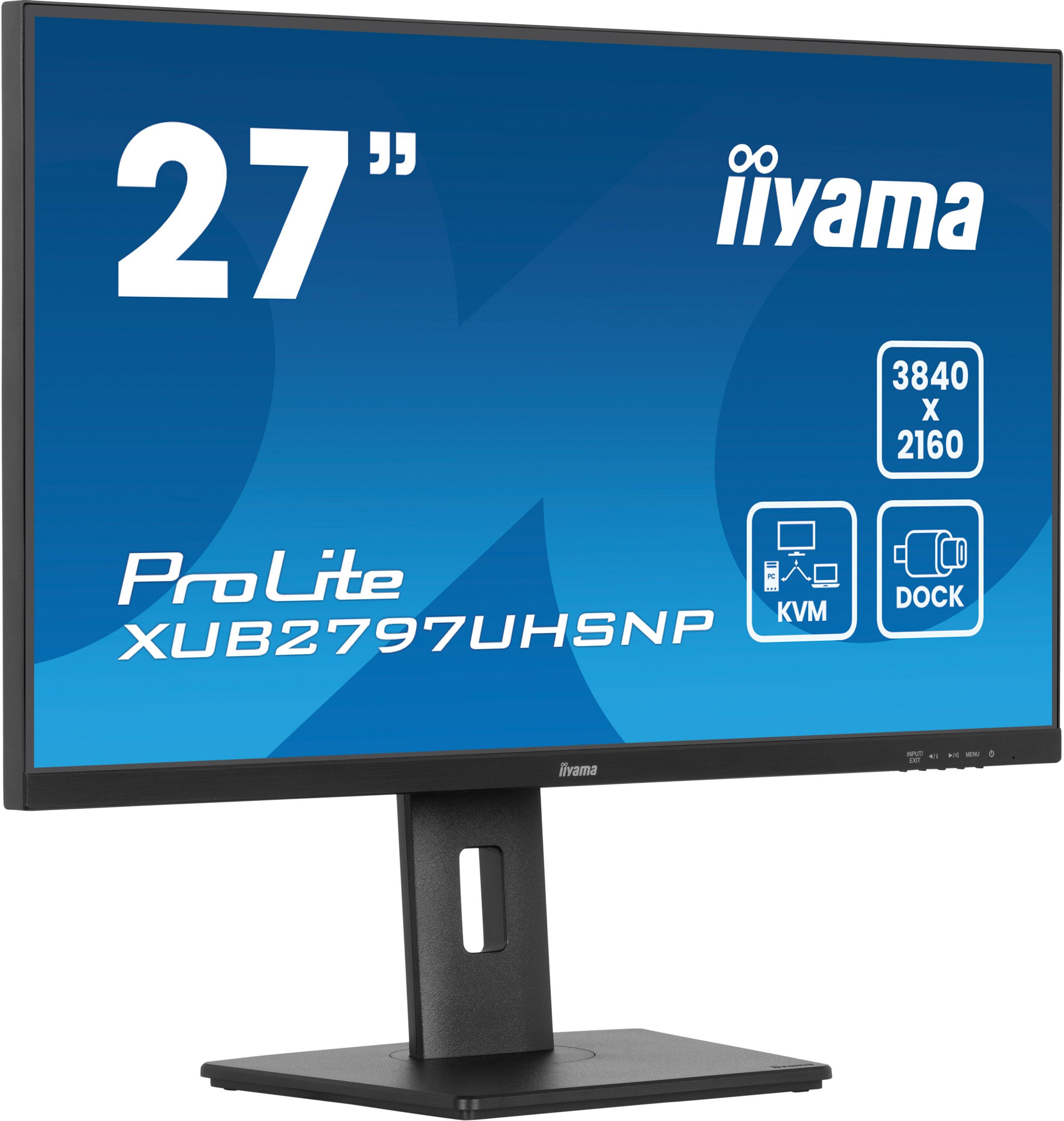 Iiyama Prolite 27 Zoll 4K (Uhd) Ips Panel 16:9 Monitor F Xub2797uhsnp-B1 - Bild 5