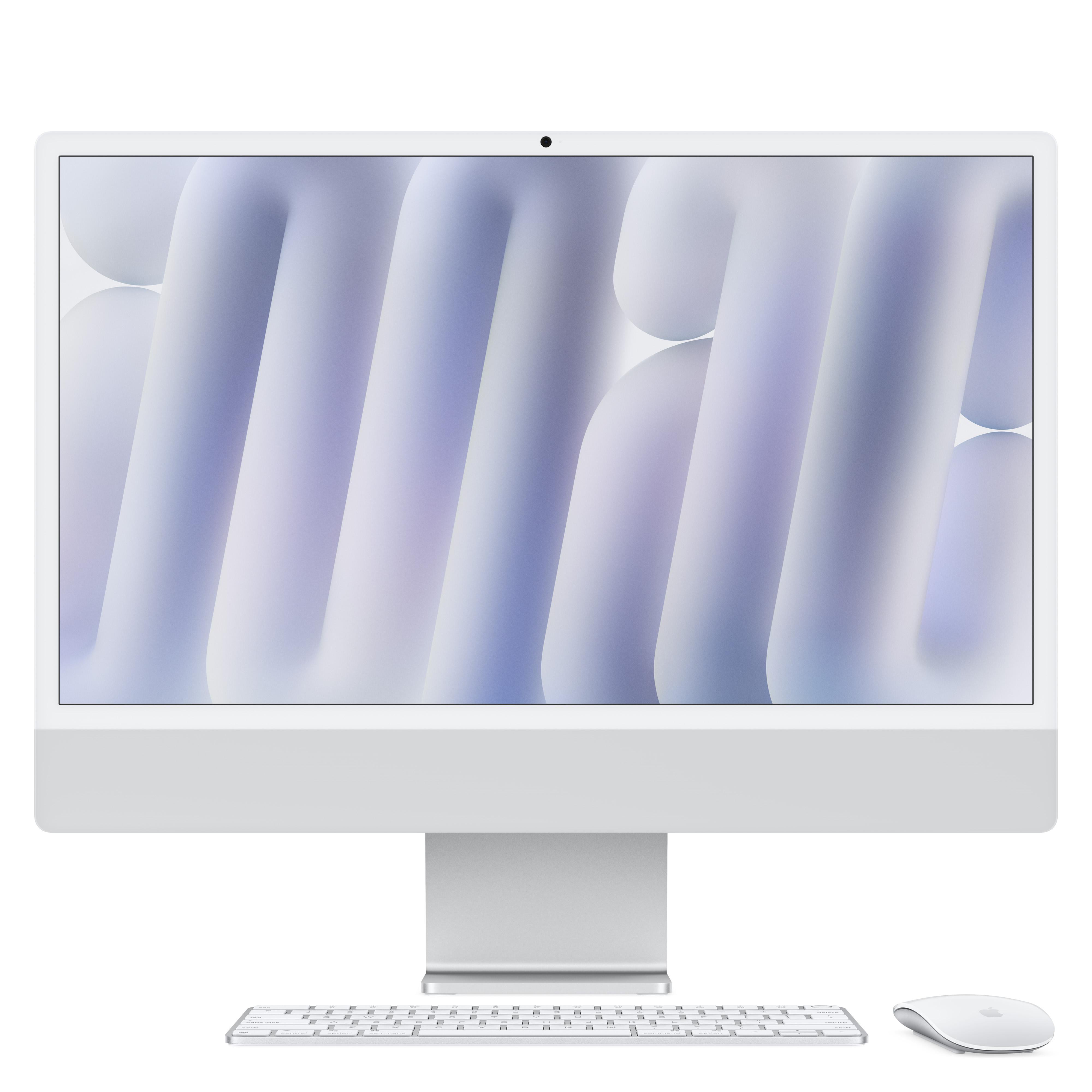 Apple iMac 24" Retina 4,5K 2024 M4/32/2TB 10C GPU Silber BTO Image