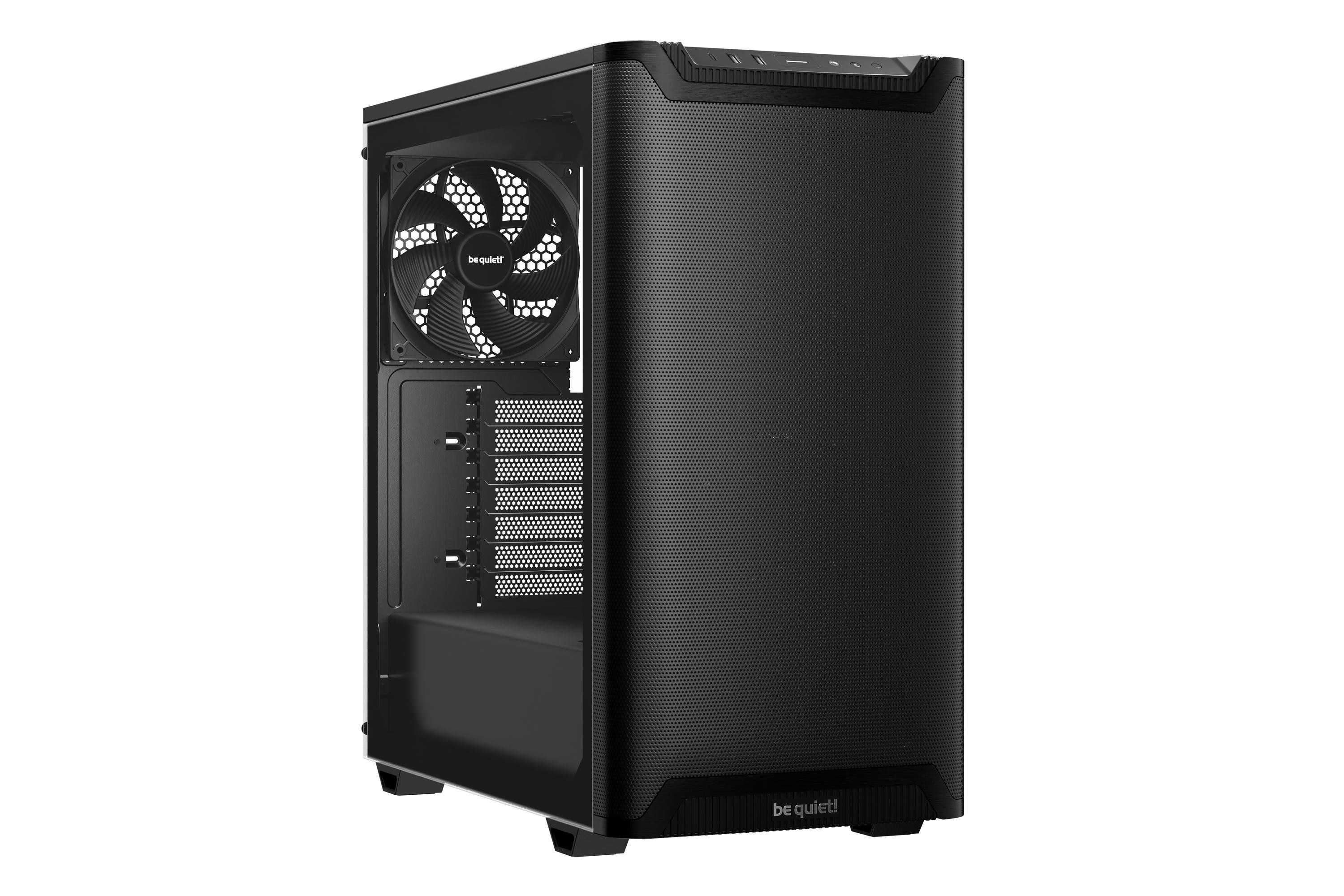 Be Quiet! Pure Base 501 Airflow Window Midi Tower Gaming Gehäuse Größe 3 Schwarz