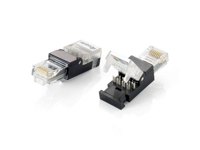 EQUIP 121163 Werkzeugfreier RJ45-Stecker, Cat.5e