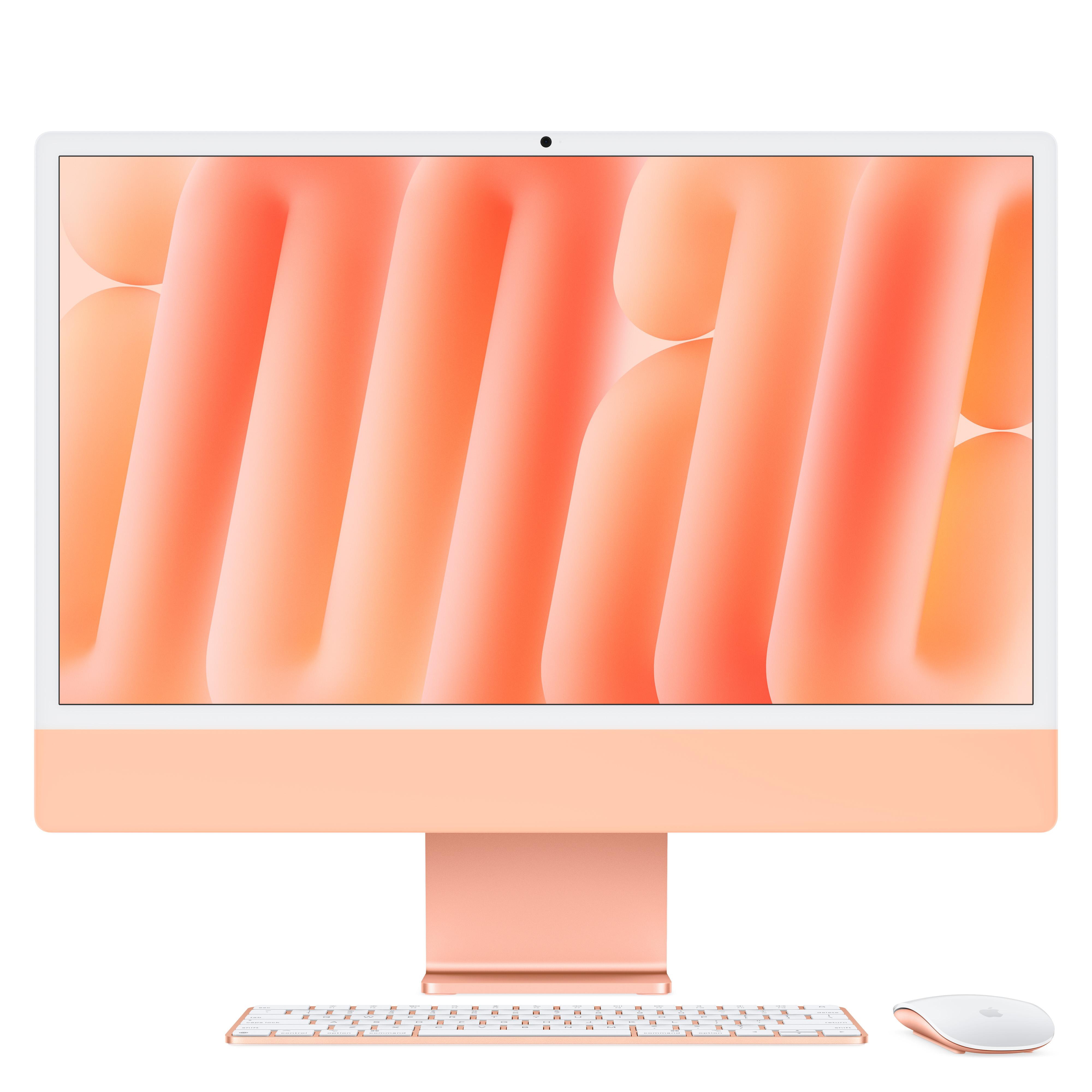 Apple iMac 24" Retina 4,5K 2024 M4/16/256GB 8C GPU Orange BTO Image