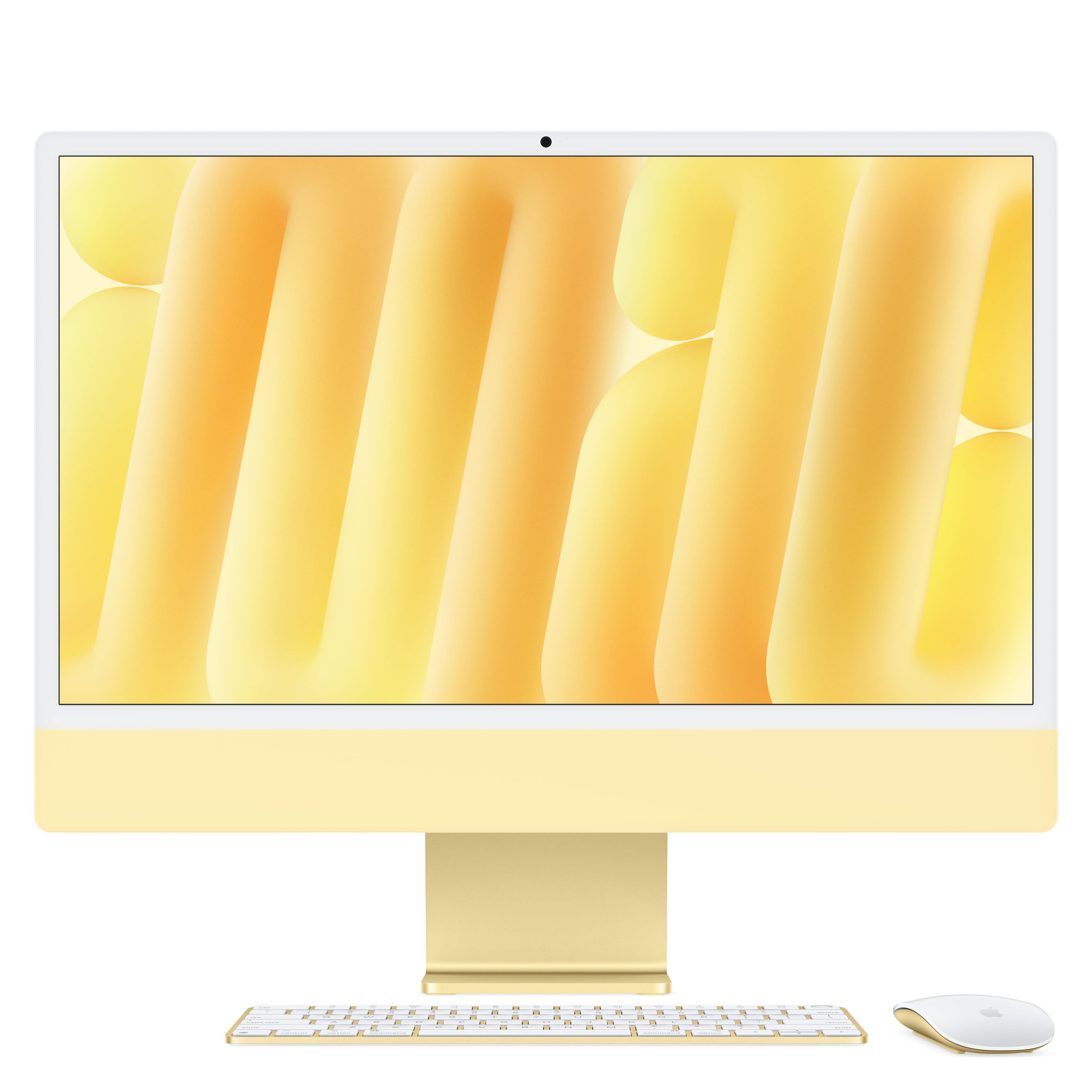 Apple iMac 24" Retina 4,5K 2024 M4/16/1TB 10C GPU Gelb BTO Image