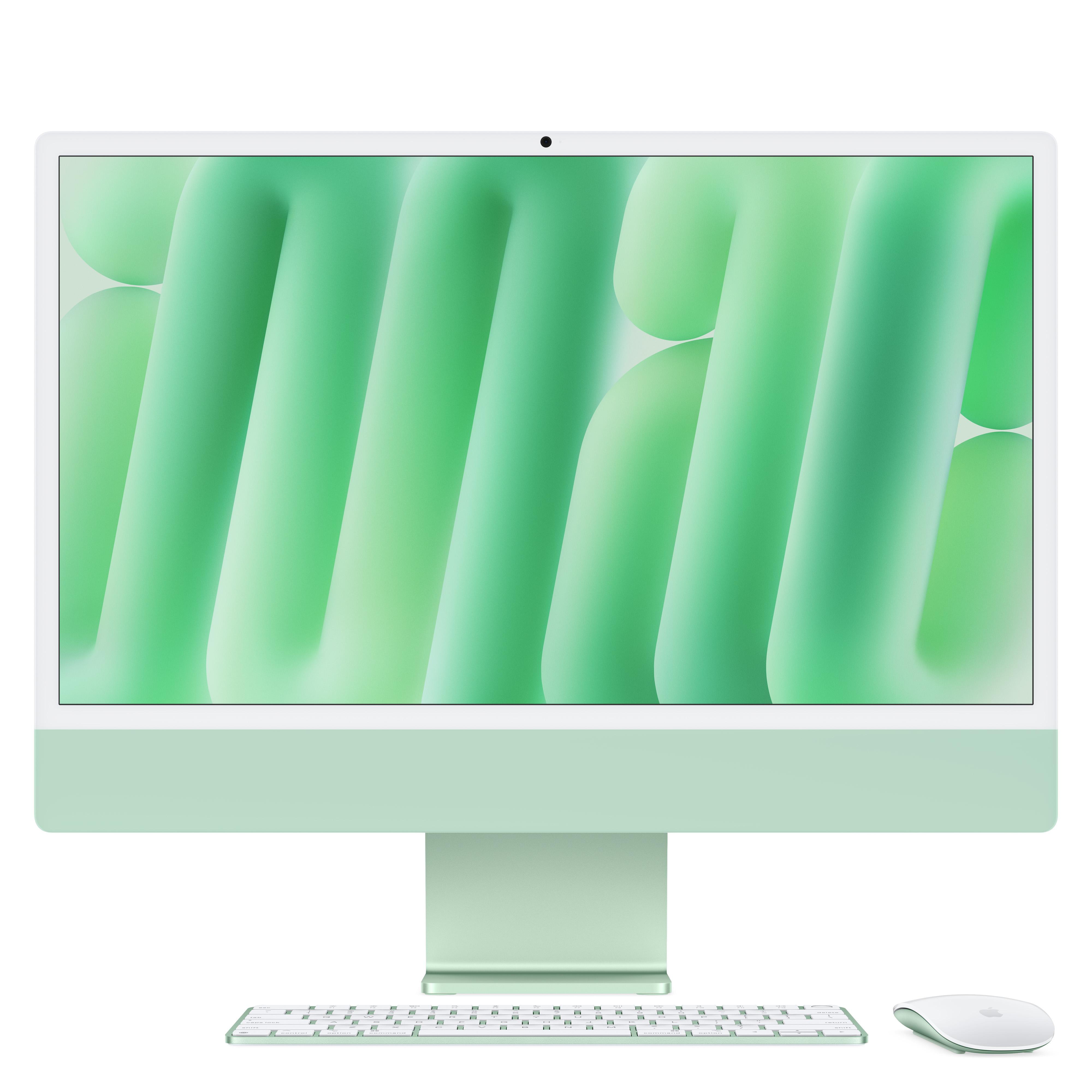 Apple iMac 24" Retina 4,5K 2024 M4/24/2TB 10C GPU Grün BTO Image