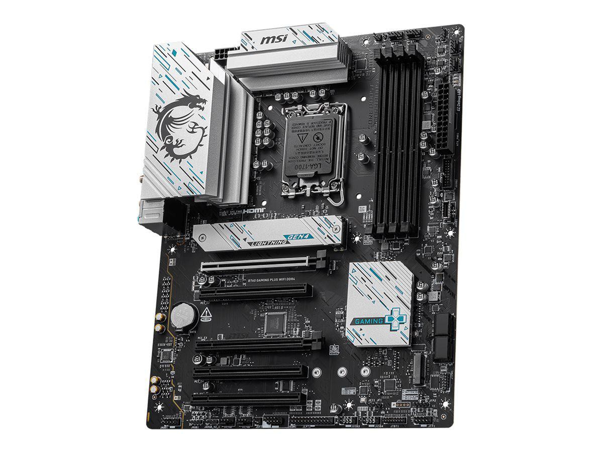 Msi B760 Gaming Plus Wifi Ddr4 Atx Mainboard S1700 M.2/Wifi/Bt/Dp/Hdmi/Usb-C 7D98-043R - Image 5