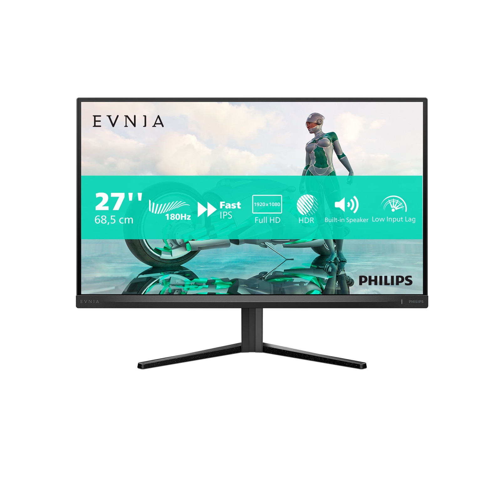 Image of 27" Philips Evnia 3000 27M2N3200S - 1920x1080 (FHD) - 180Hz - IPS
