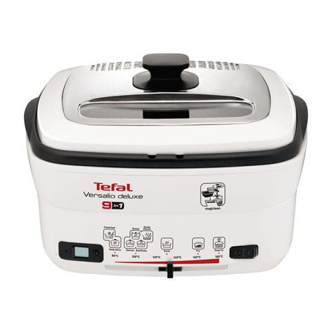 Tefal Fr 4950 Multifunktions-Fritteuse Versalio Deluxe 9In1 Weiß/ Schwarz Fr4950 - Image 2