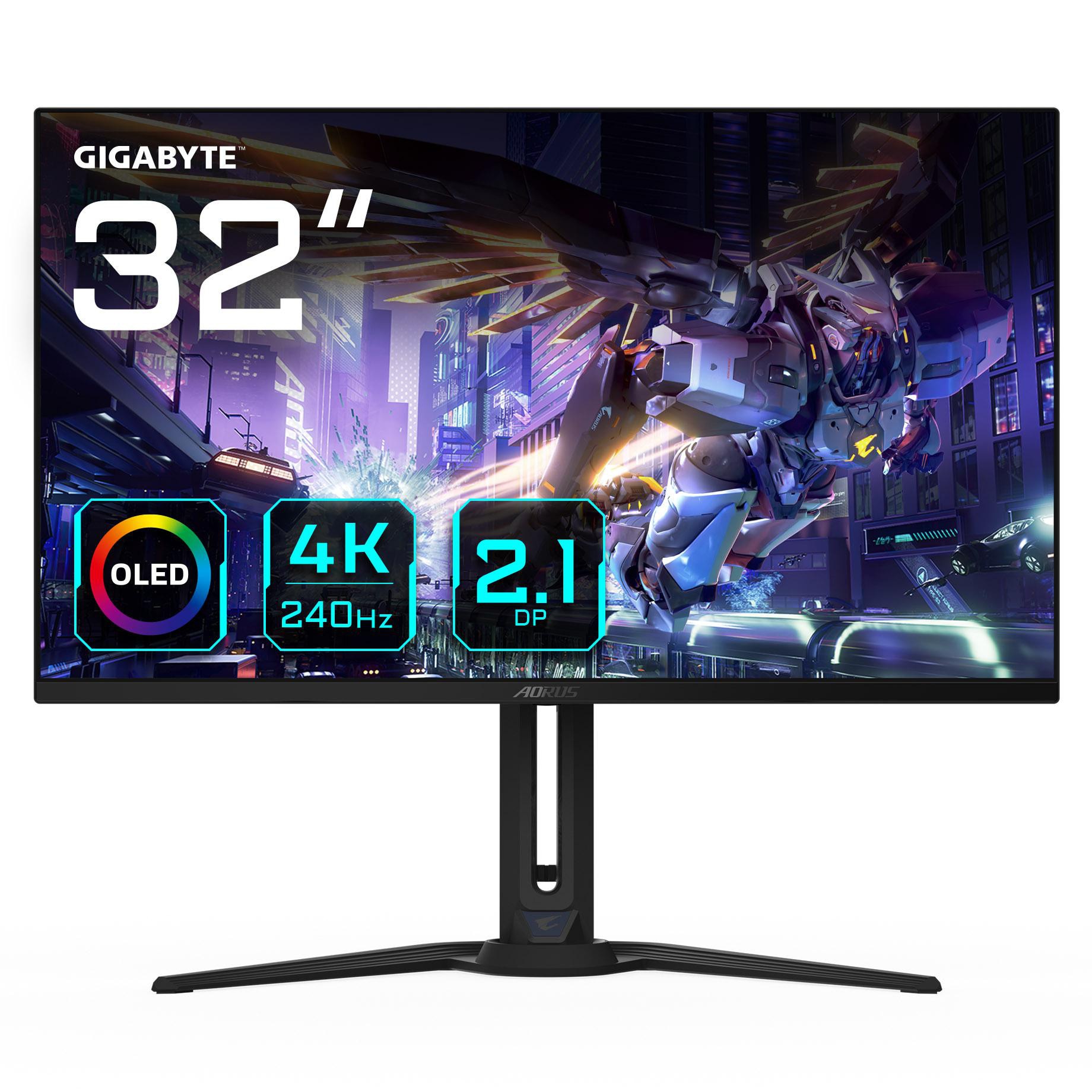 Gigabyte 31.5 Zoll 4K (Uhd) Oled 16:9 240 Hz Gaming Monitor Schwarz Aorus Fo32u2p - Image 7