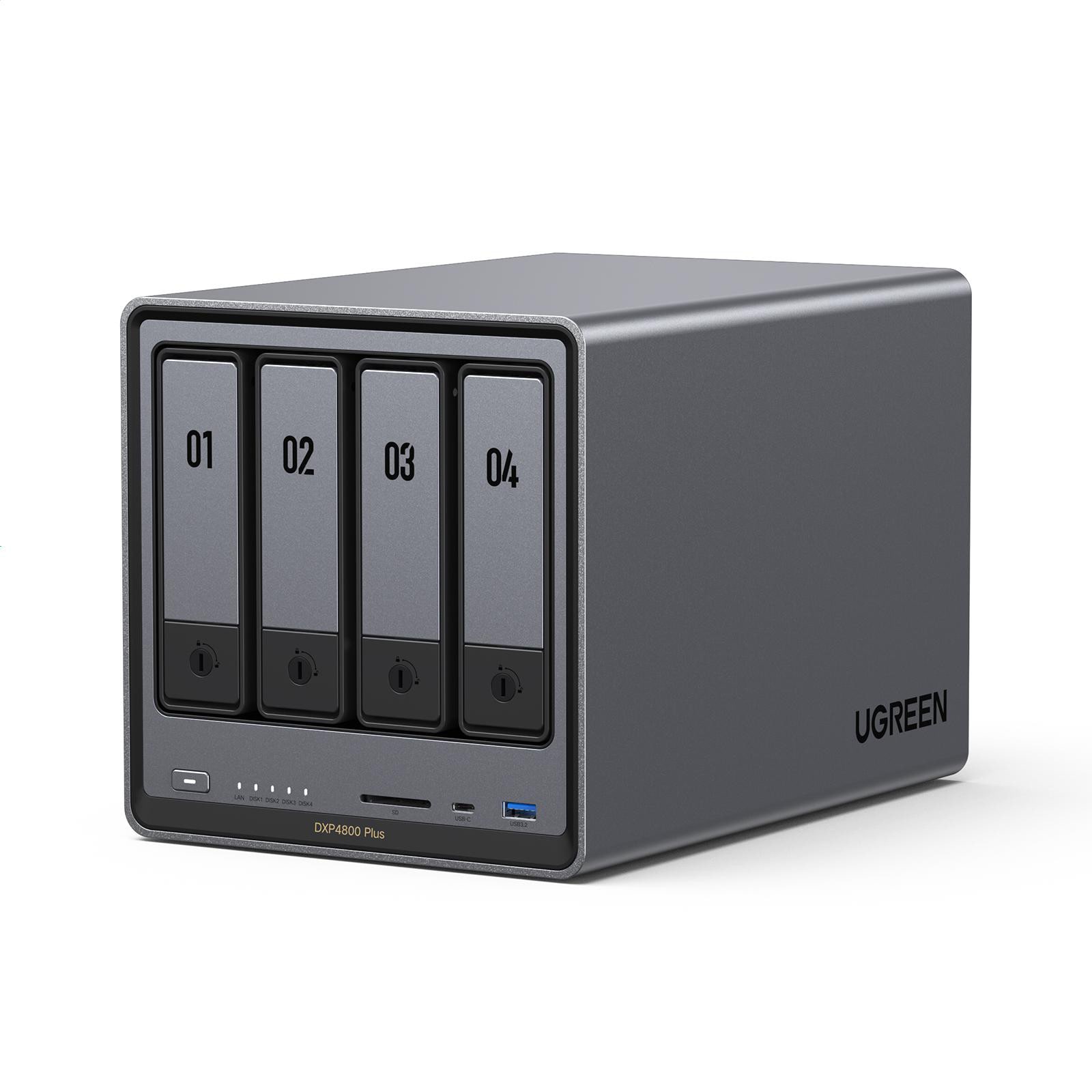 Ugreen Nasync Dxp4800 Plus Nas System 4-Bay 16Tb Inkl. 4X Wd Wd40efpx Nas Hdd - Tb Größe 4 - Image 5