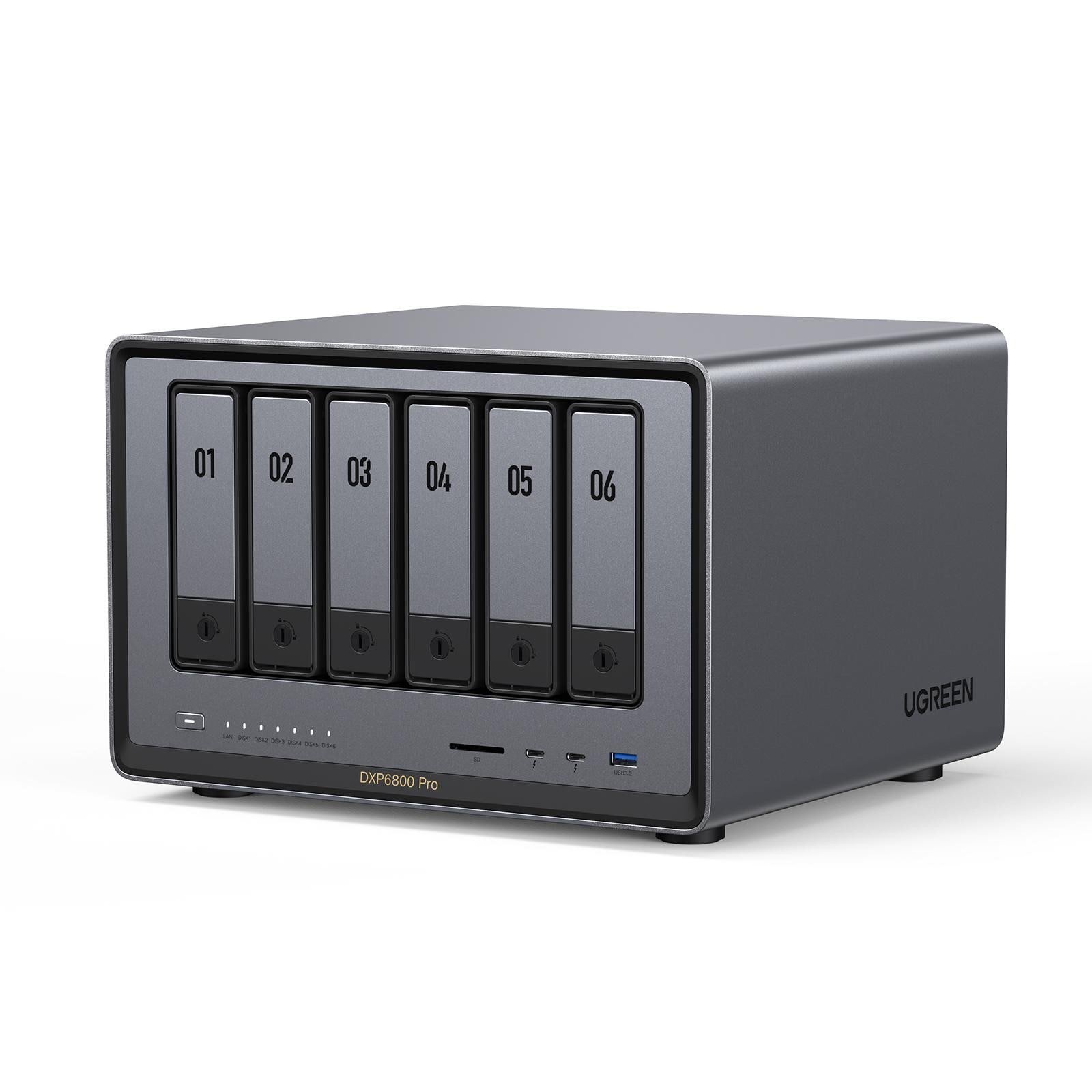 Ugreen Nas Server - Dxp6800 Pro - 6 Bays - 8 Gb 6941876267514 - Image 3