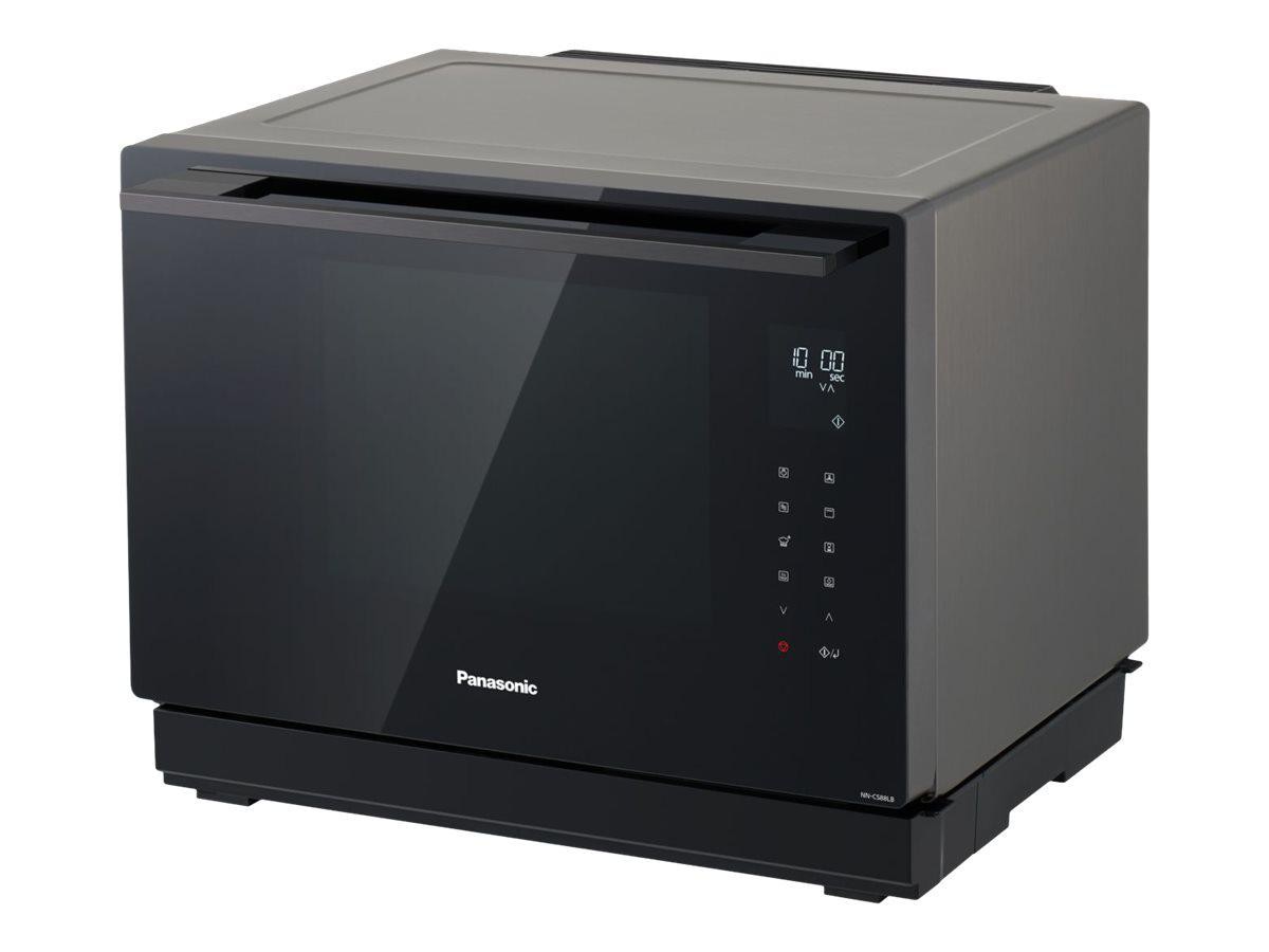 Panasonic Nn-Cs88lbepg Mikrowelle Mit Grill/Heißluft/Dampfgarer 31L Schwarz