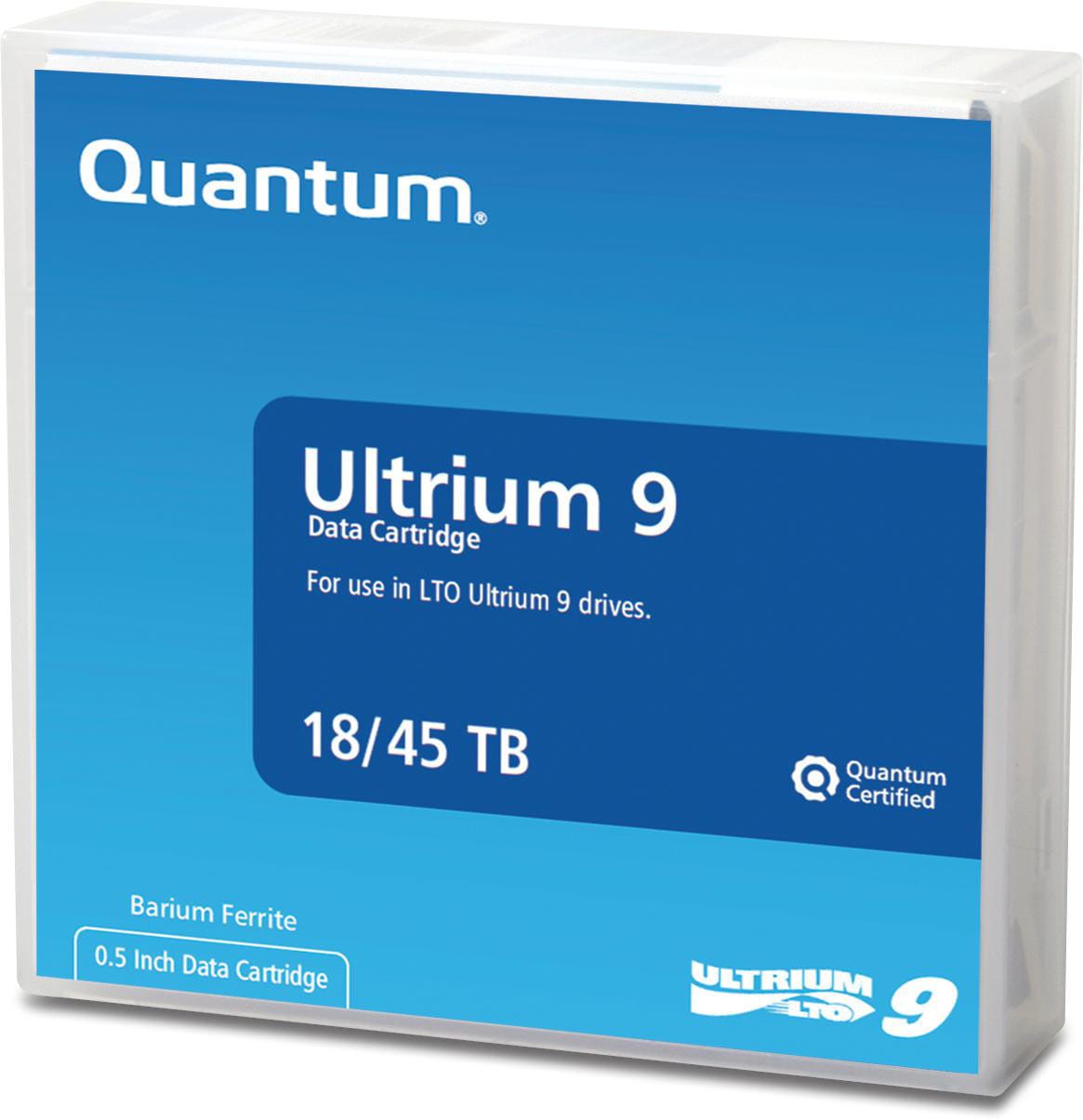 Quantum LTO Ultrium 9 - 18 TB / 45 TB - Data Cardridge